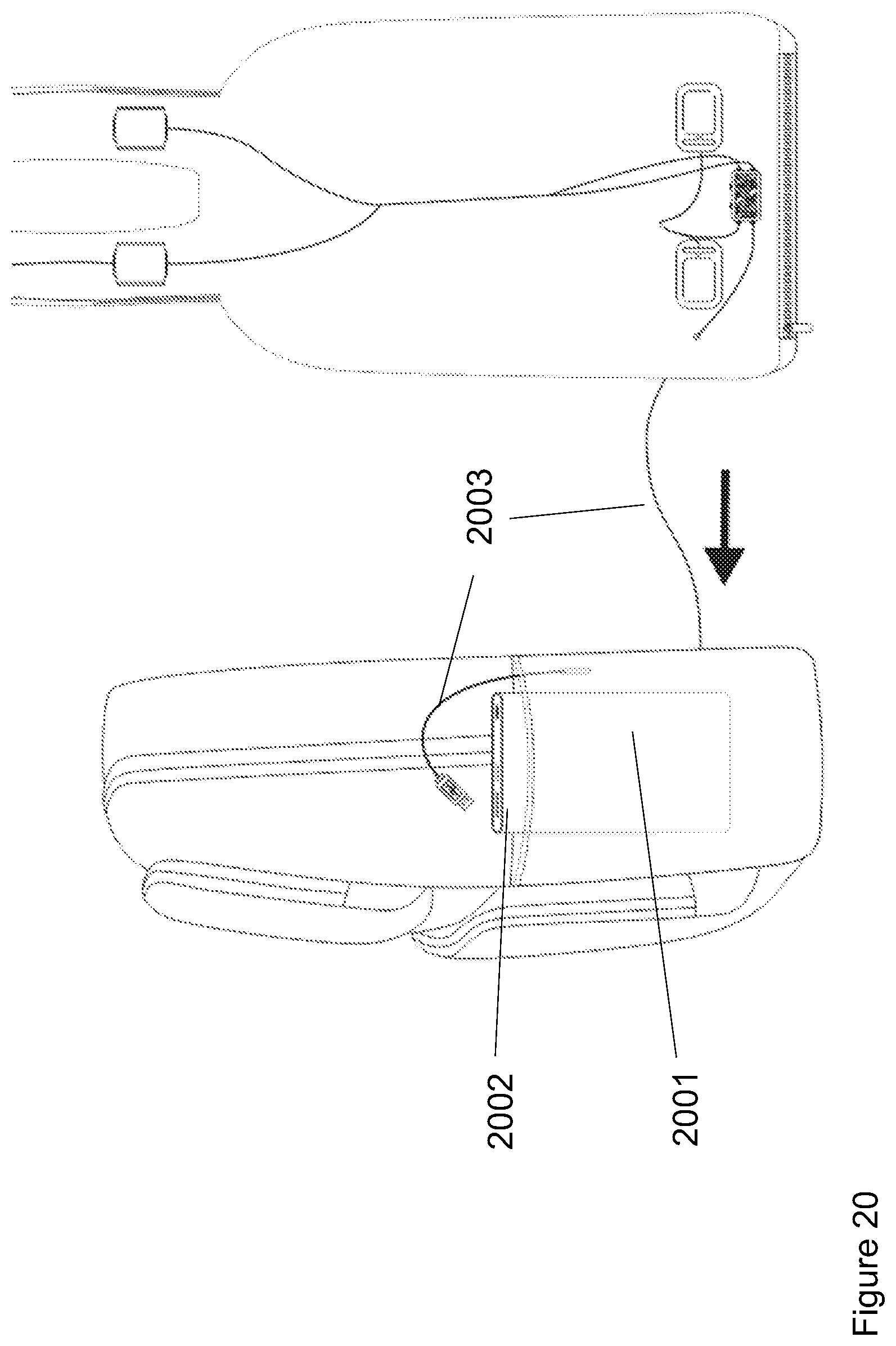 Patent US12350223 Figure 20 – Massage apparatus system