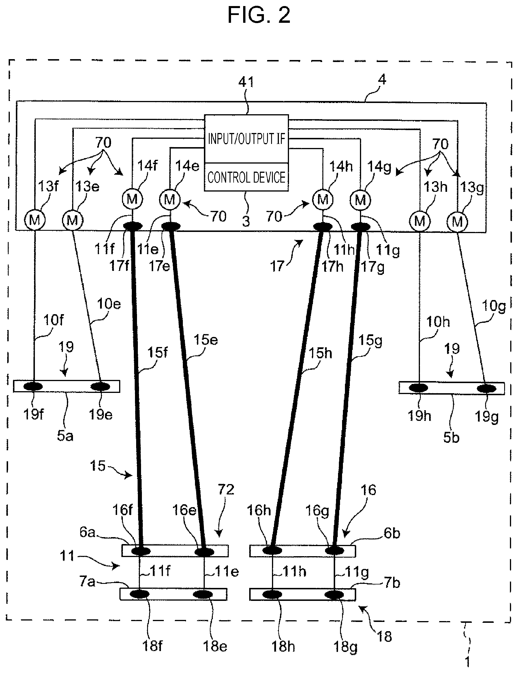 Patent US12350225 Figure 4 – Apparatus for fall prevention during walking, control device, control method, and recording medium