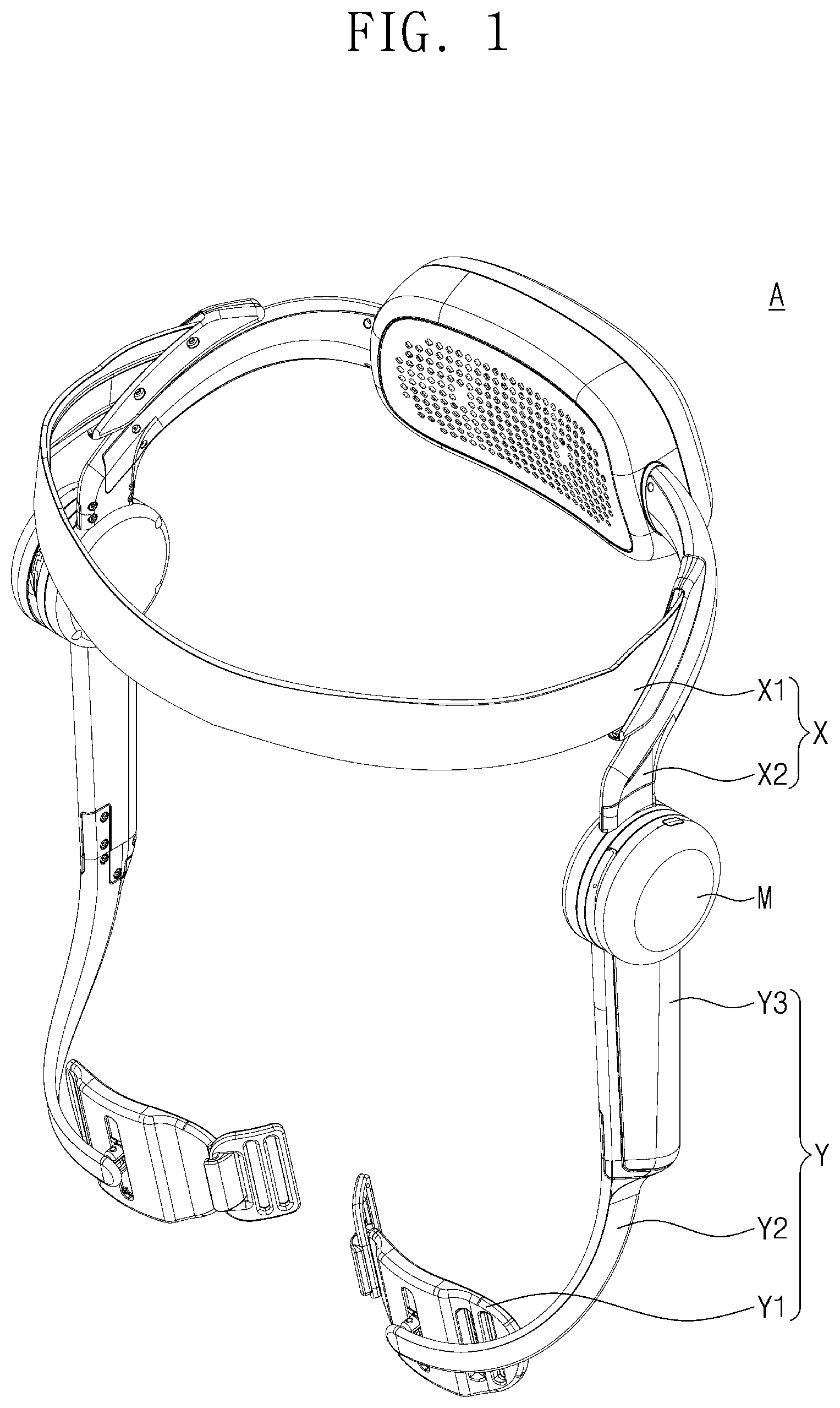 Patent US12350226 Figure 1 – Driving module and motion assist apparatus including the same