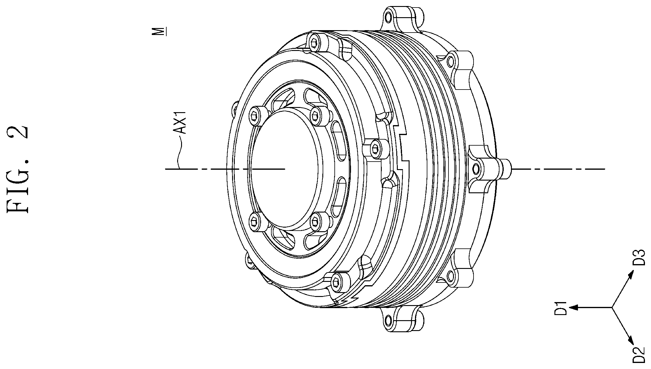 Patent US12350226 Figure 2 – Driving module and motion assist apparatus including the same