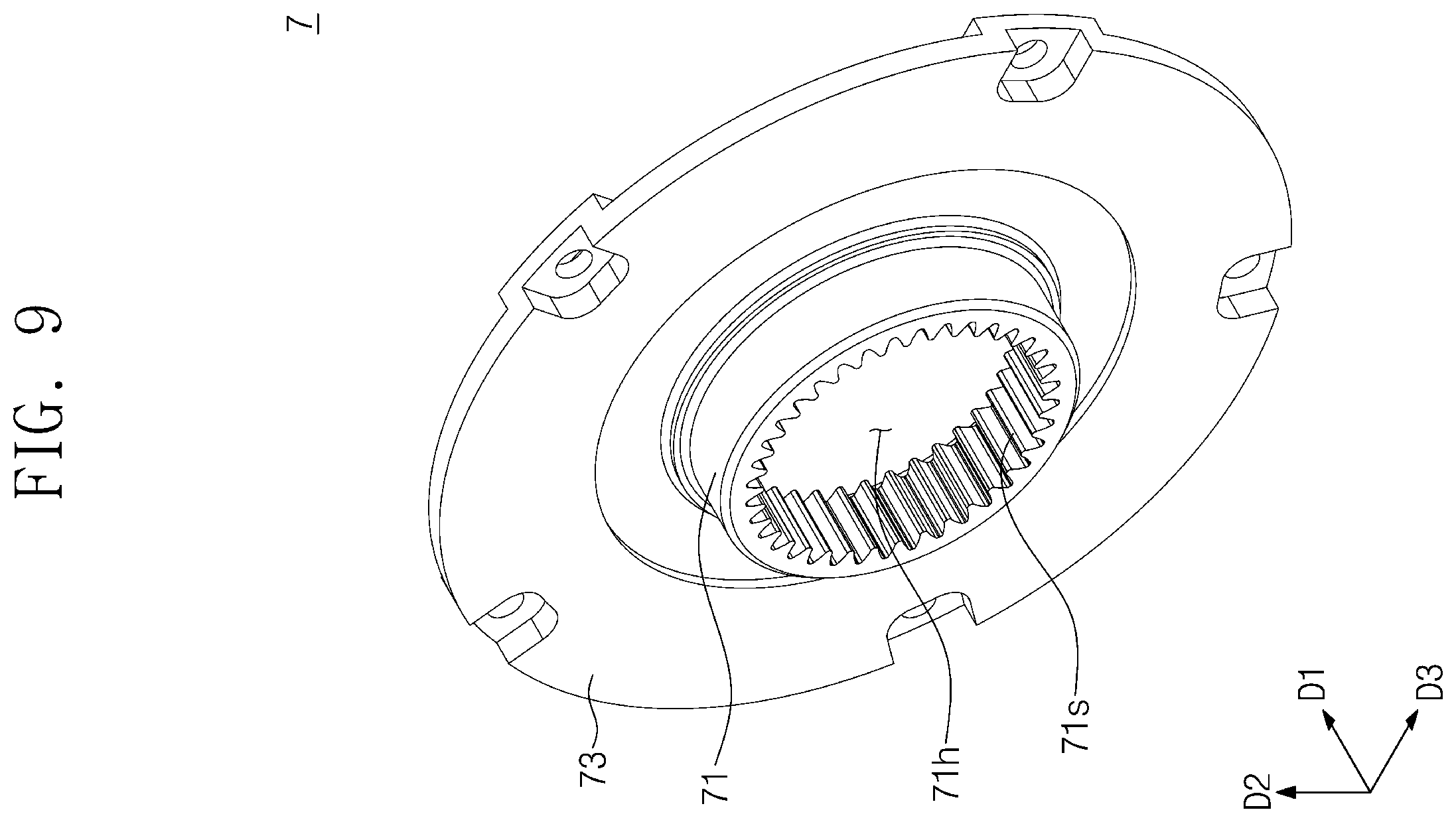Patent US12350226 Figure 9 – Driving module and motion assist apparatus including the same
