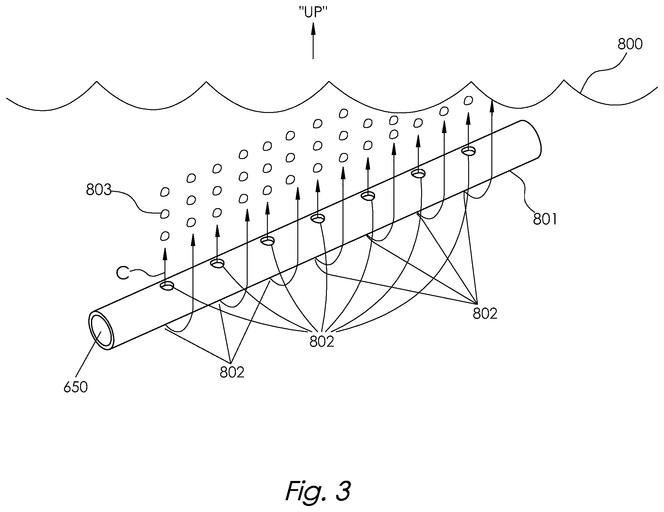 Patent US12350227 Figure 3 – Bubble massage float apparatus and method
