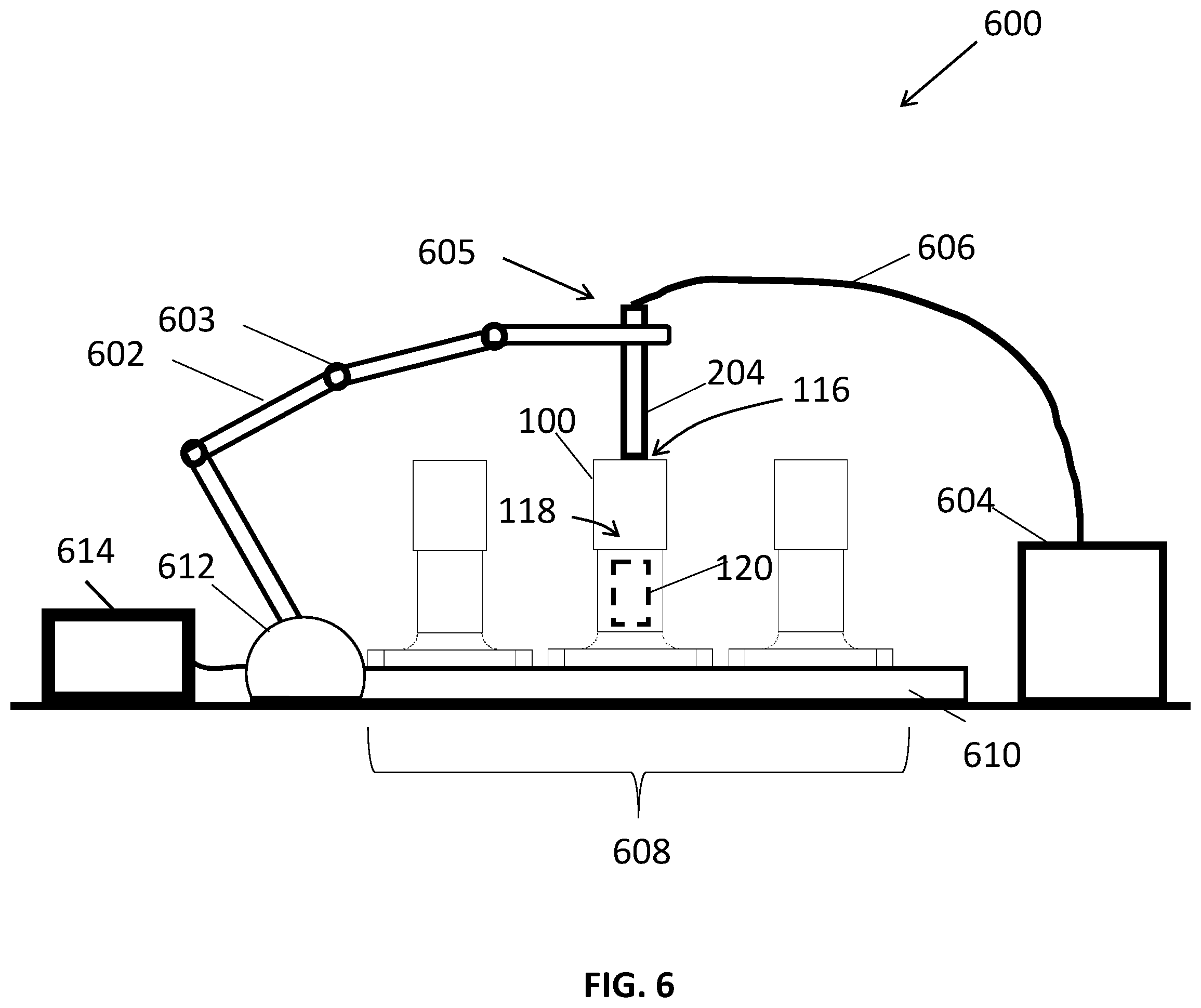 Patent US12350232 Figure 7 – Self centering vial holder for immersion probes