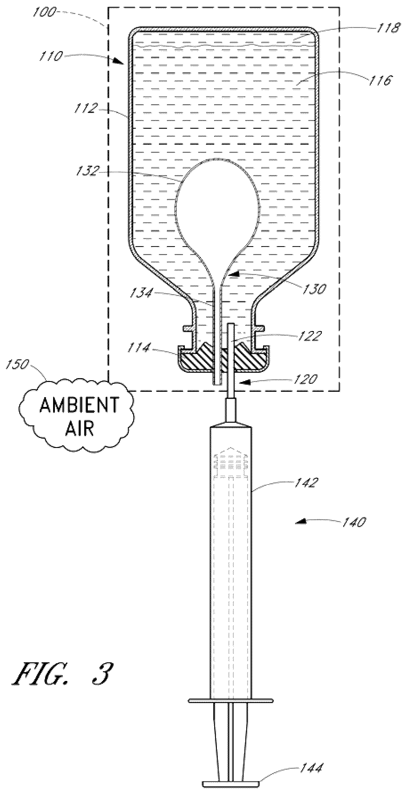 Patent US12350234 Figure 3 – Devices for accessing medicinal fluid from a container