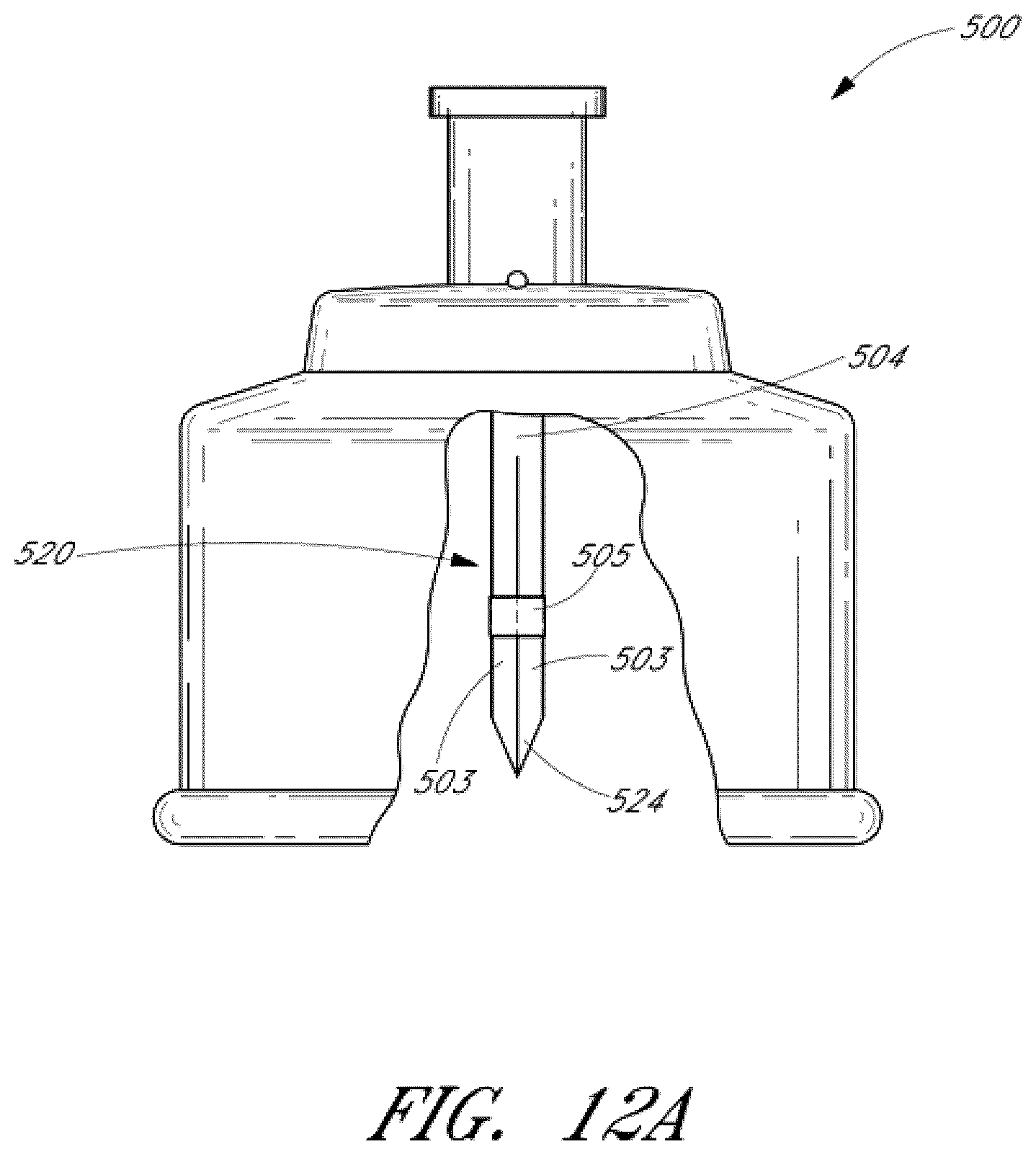 Patent US12350234 Figure 12 – Devices for accessing medicinal fluid from a container