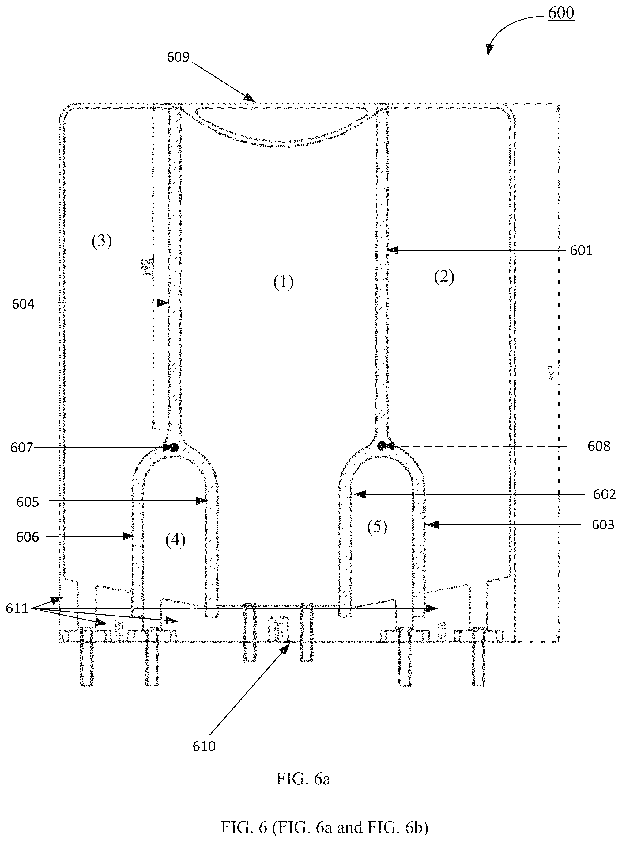 Patent US12350236 Figure 9 – Multi-chamber bag for parenteral nutrition solutions