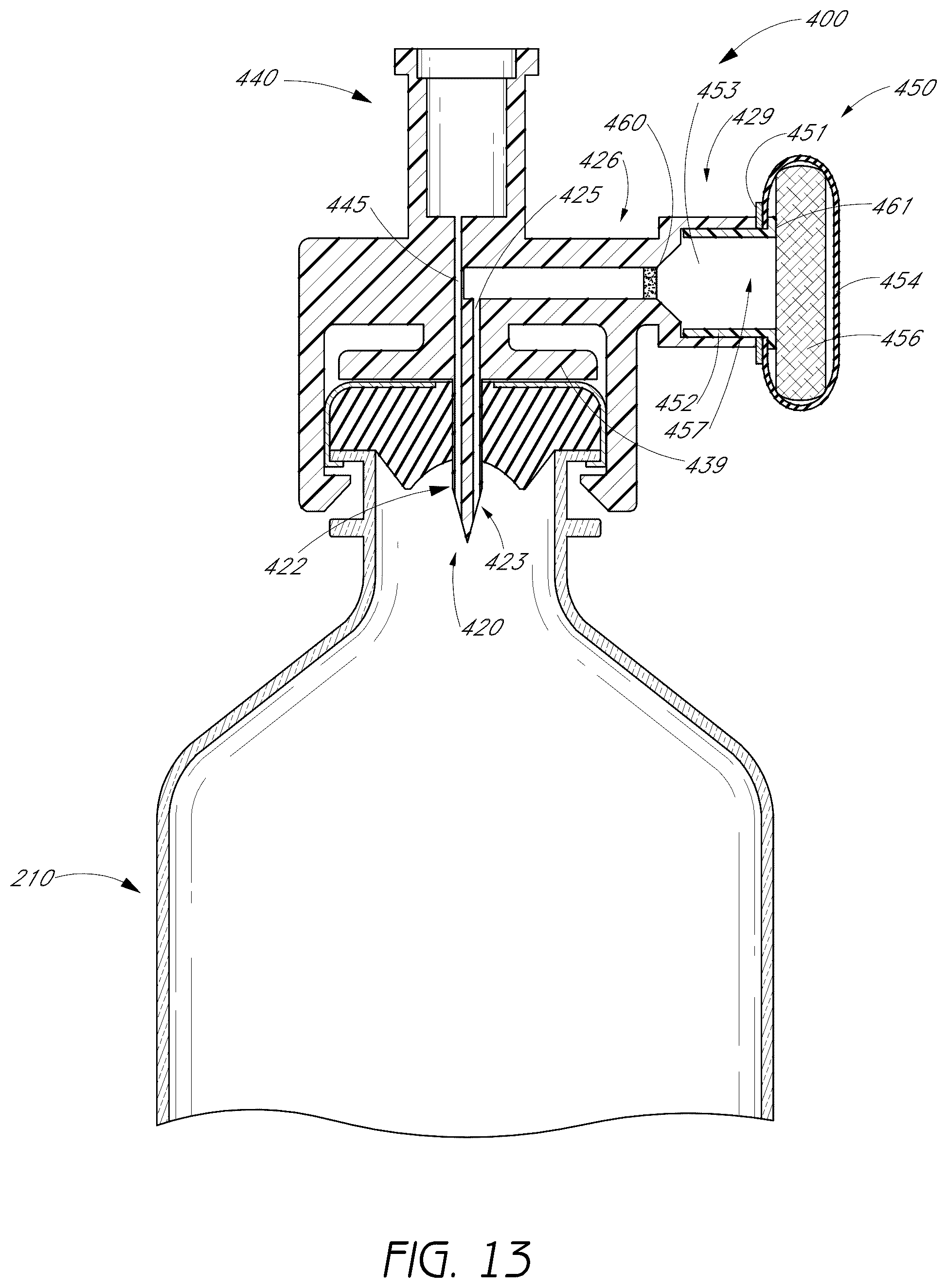 Patent US12350237 Figure 14 – Pressure-regulating vial adaptors