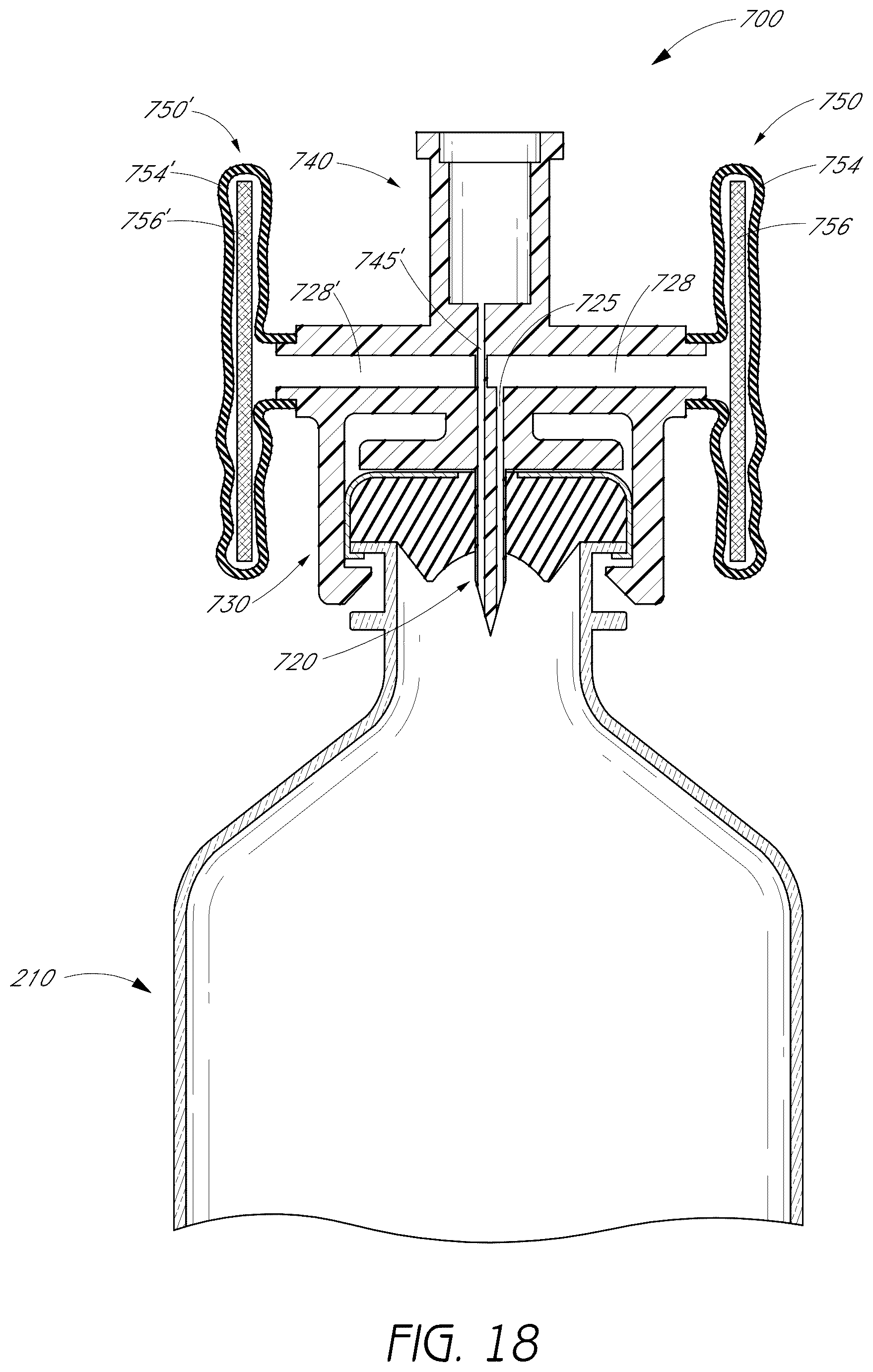 Patent US12350237 Figure 19 – Pressure-regulating vial adaptors