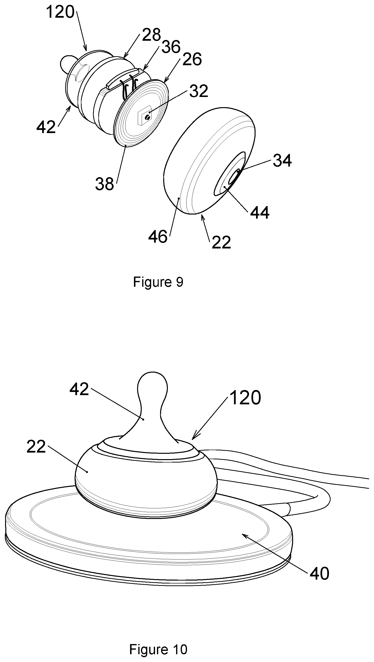 Patent US12350239 Figure 5 – Tactile sensory device for use by a baby or child