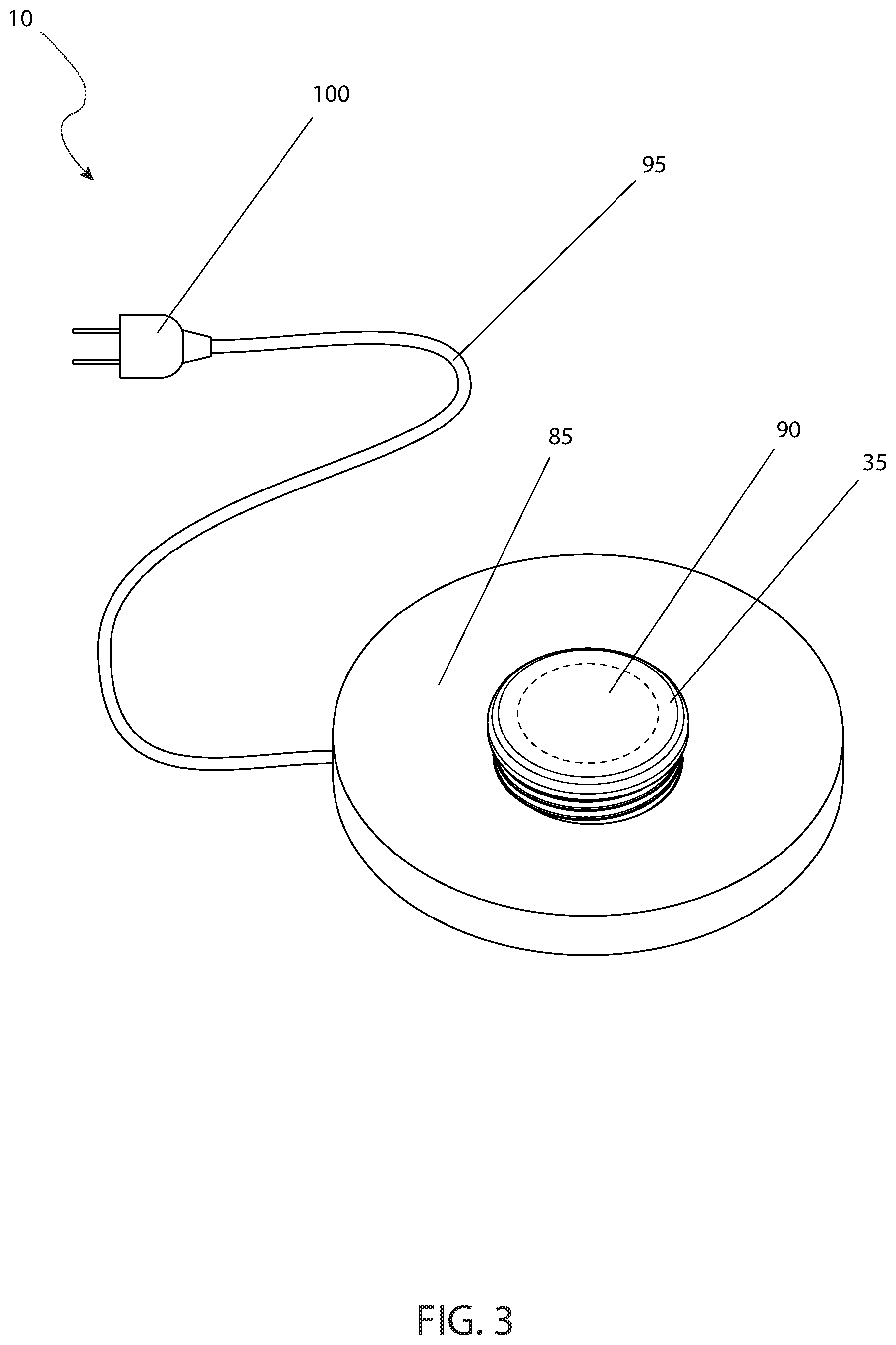 Patent US12350240 Figure 3 – Enhanced infant pacifier