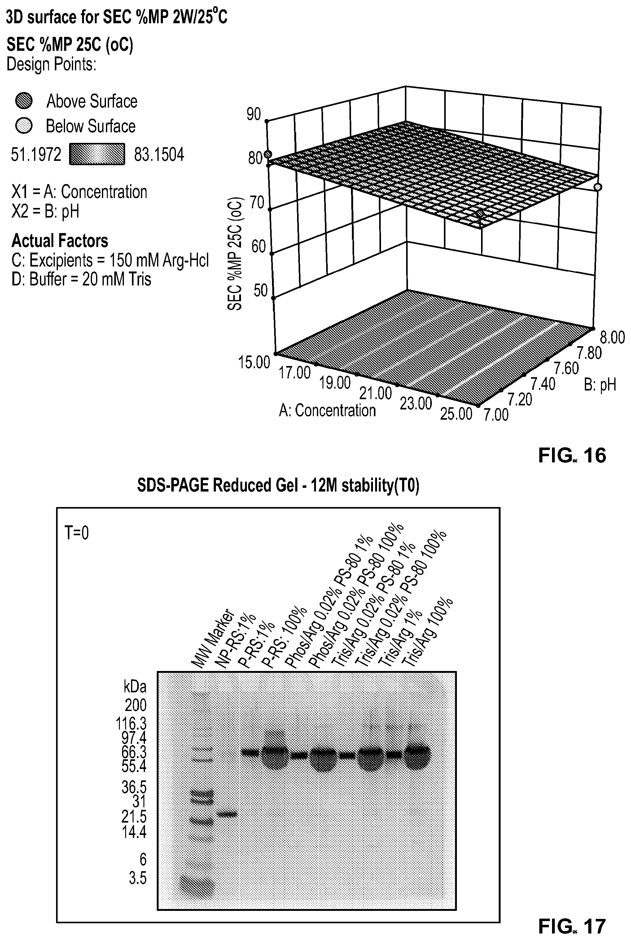 Patent US12350314 Figure 14 – Liquid formulations comprising mutant FGF-21 peptide pegylated conjugates