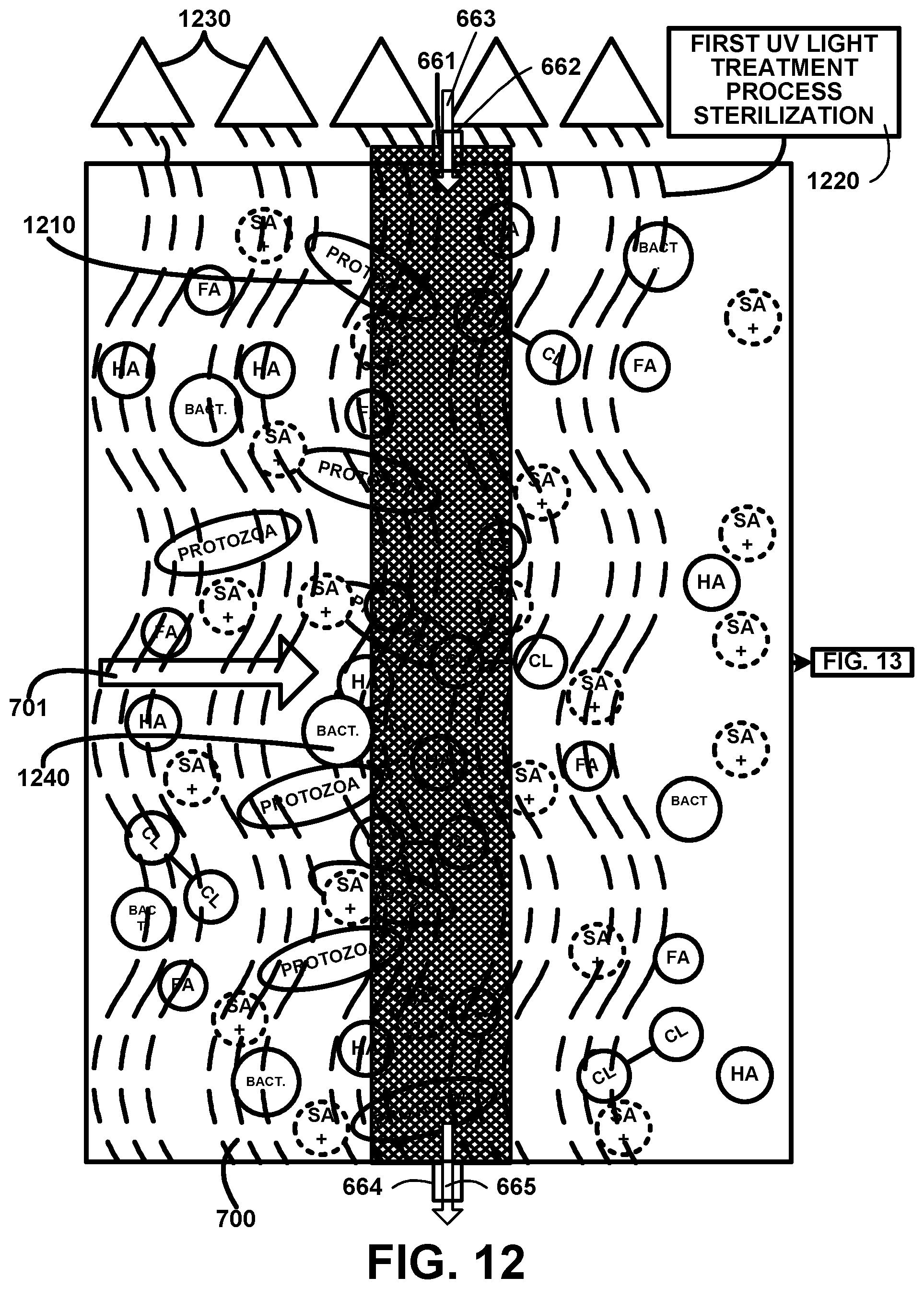 Patent US12350370 Figure 12 – Humic and fulvic black water based beverage for human consumption