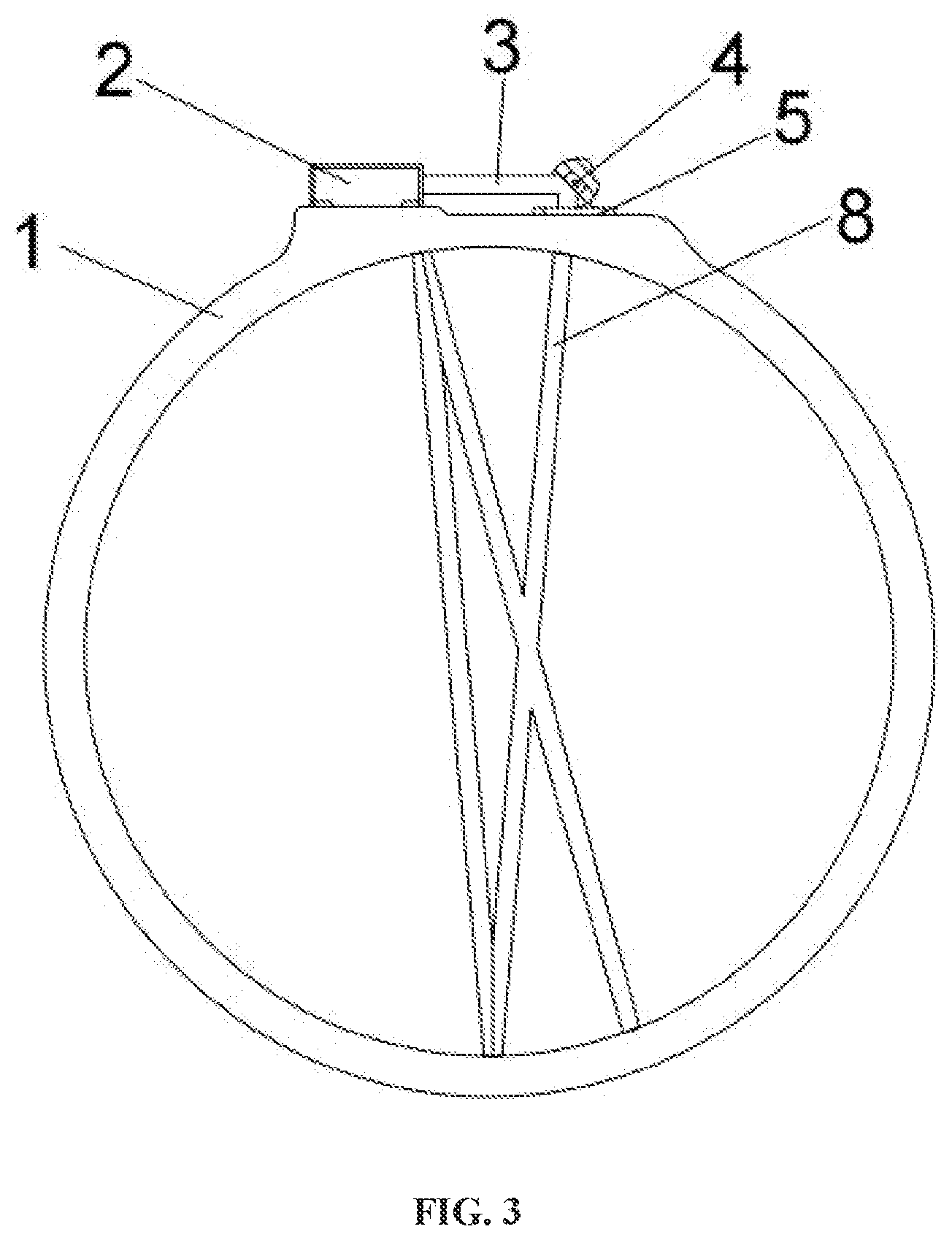 Patent US12350389 Figure 3 – Filtering device for killing pathogenic microorganisms using deep ultraviolet laser