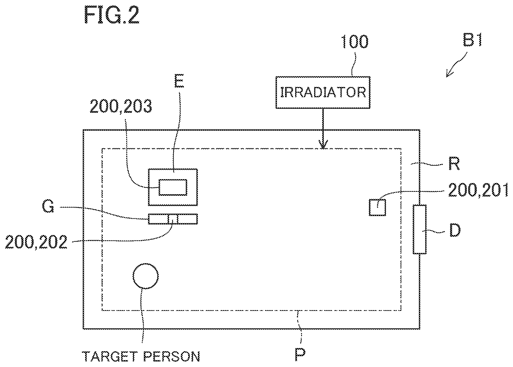 Patent US12350391 Figure 2 – Processing device, UV emission device, and UV emission method