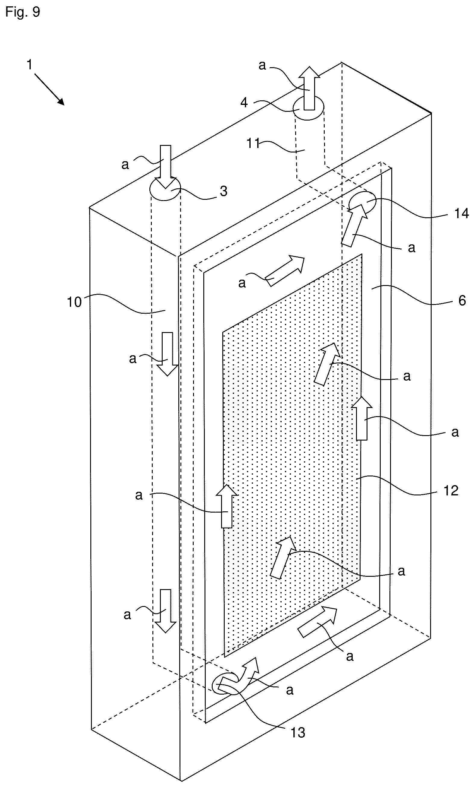 Patent US12350393 Figure 6 – Surface radiator, device comprising the surface radiator and use of the surface radiator