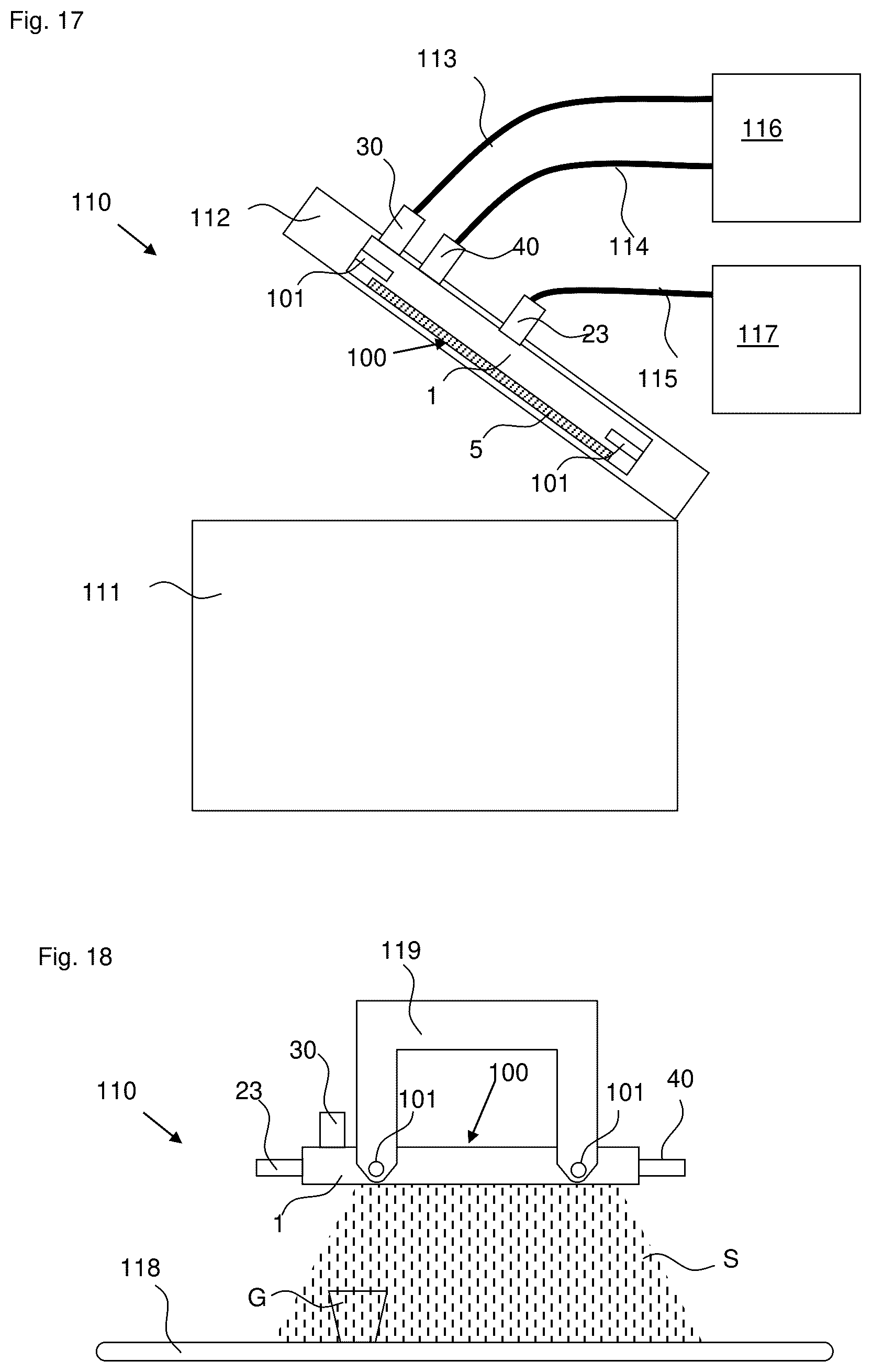Patent US12350393 Figure 11 – Surface radiator, device comprising the surface radiator and use of the surface radiator
