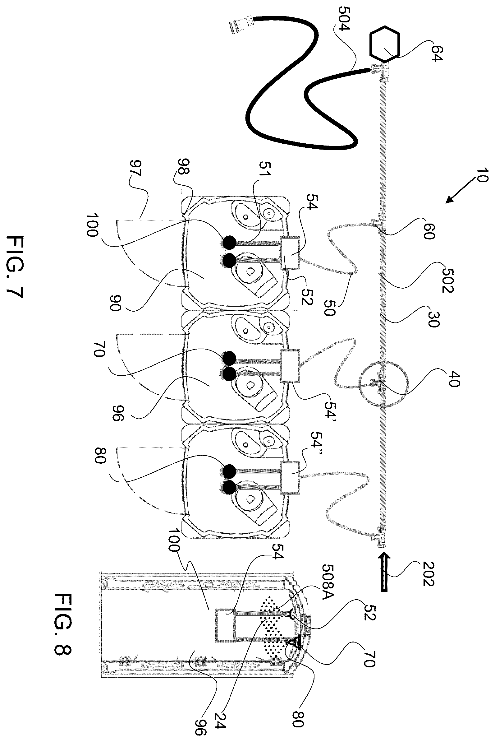 Patent US12350394 Figure 6 – Fluid disinfectant dispersant system
