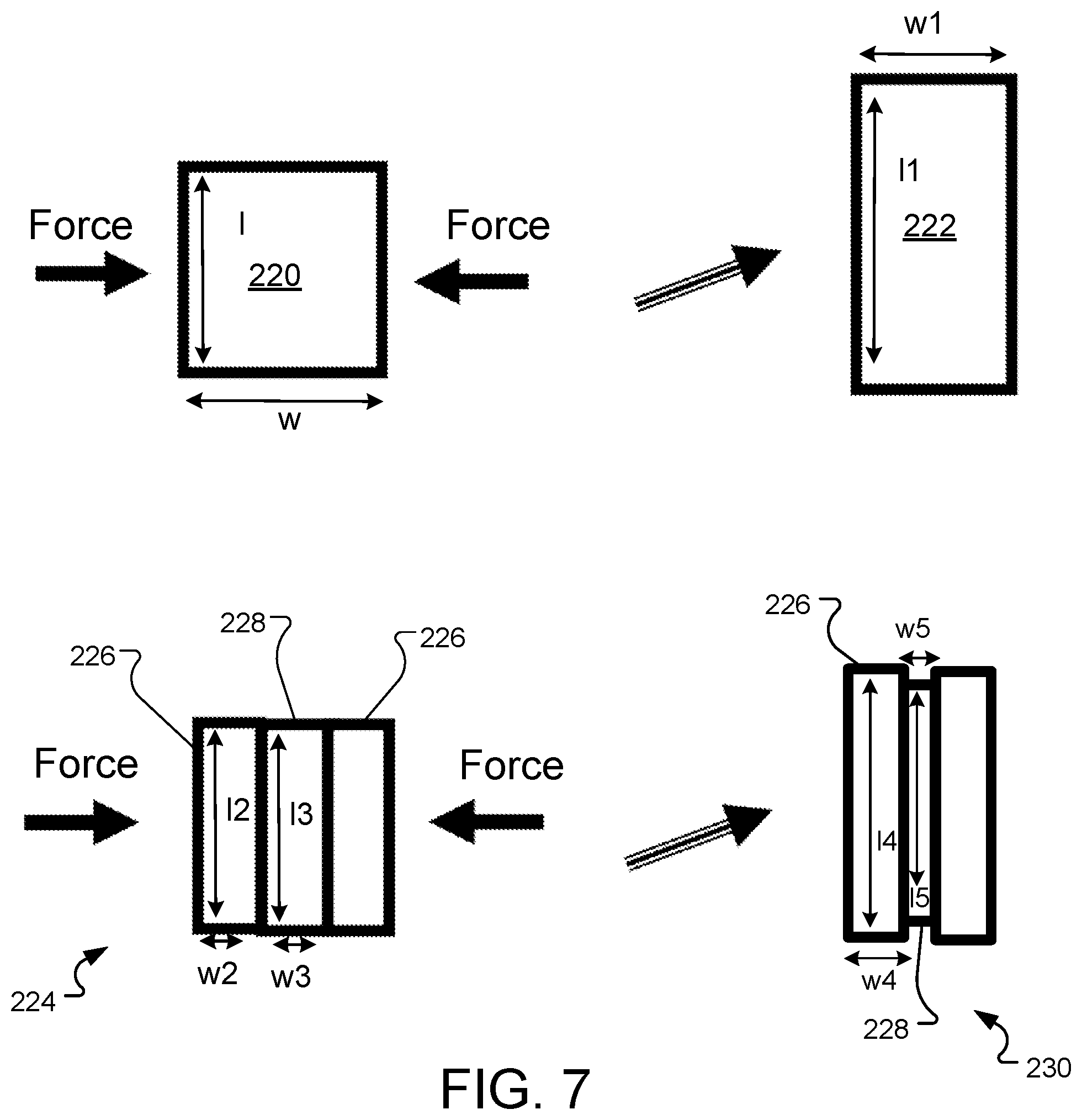 Patent US12350396 Figure 7 – Composite positive and negative Poisson's ratio tissue adhesives