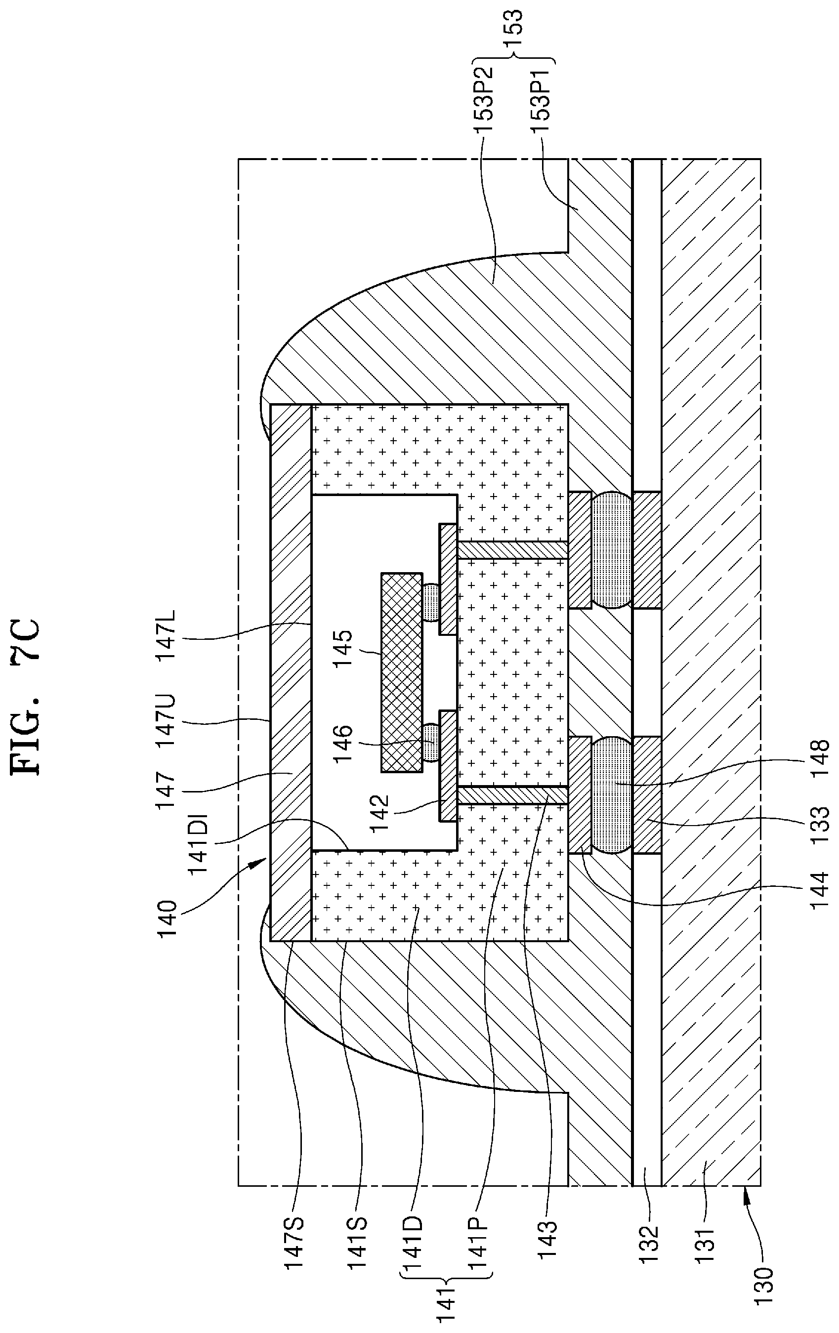 Patent US12350411 Figure 9 – Ultraviolet (UV) light source including light-emitting diode (LED) package with waterproof coating layer