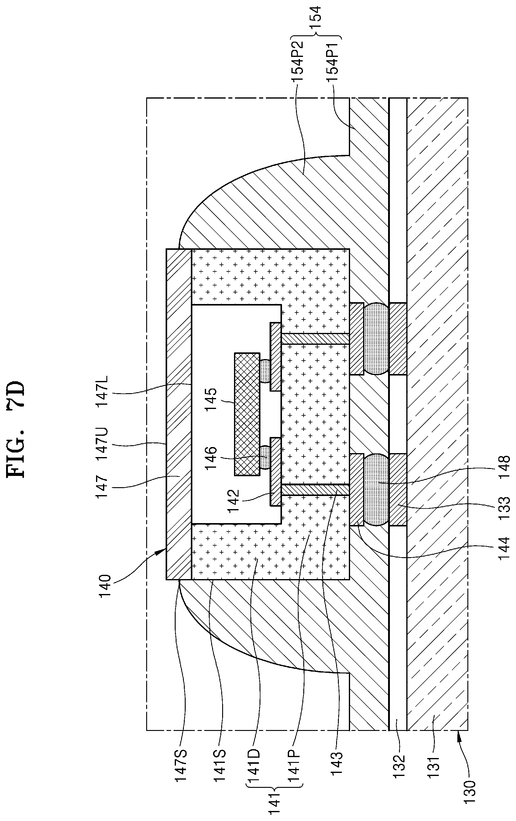 Patent US12350411 Figure 10 – Ultraviolet (UV) light source including light-emitting diode (LED) package with waterproof coating layer
