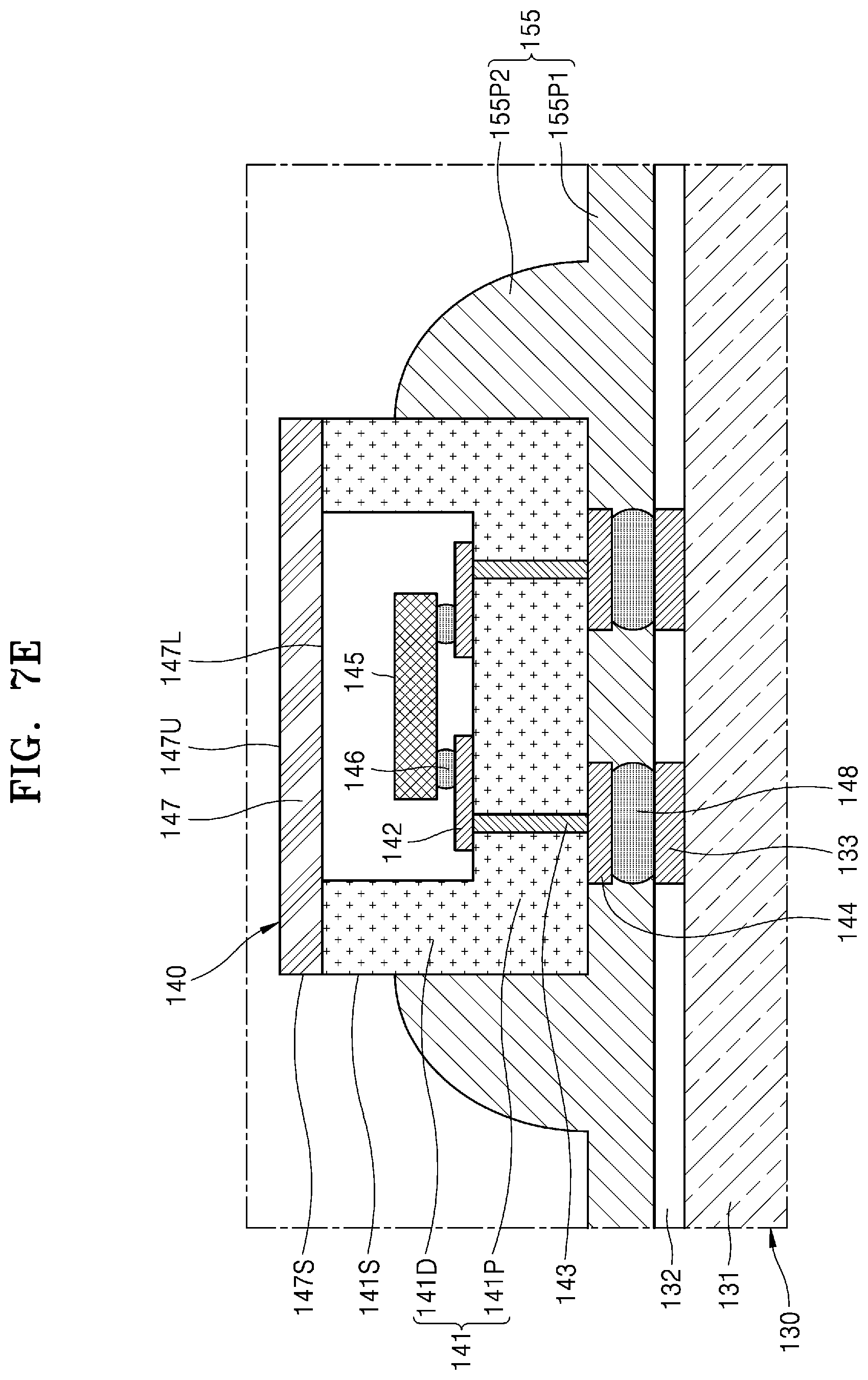 Patent US12350411 Figure 11 – Ultraviolet (UV) light source including light-emitting diode (LED) package with waterproof coating layer