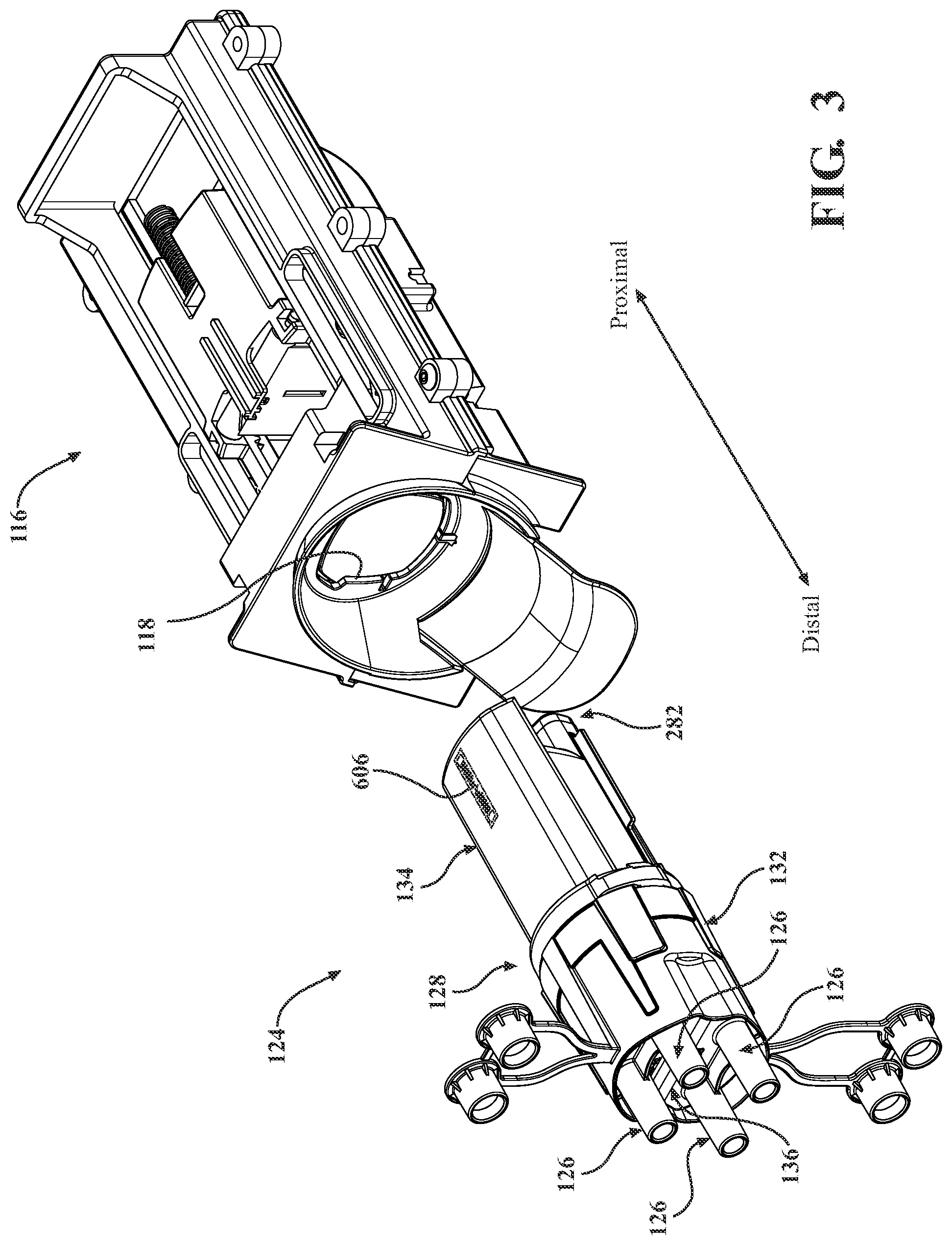 Patent US12350418 Figure 3 – Manifold for a medical waste collection system