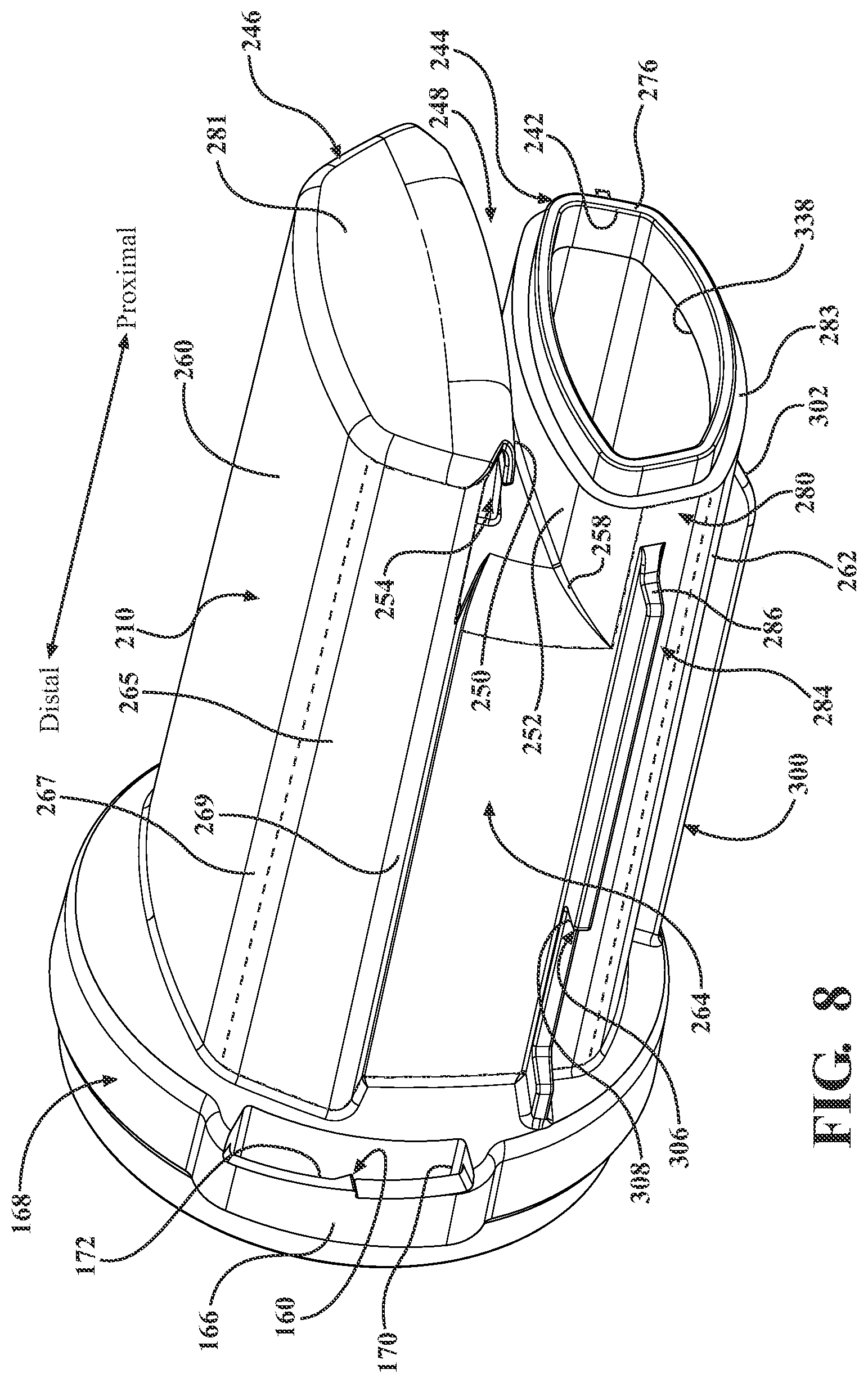Patent US12350418 Figure 7 – Manifold for a medical waste collection system