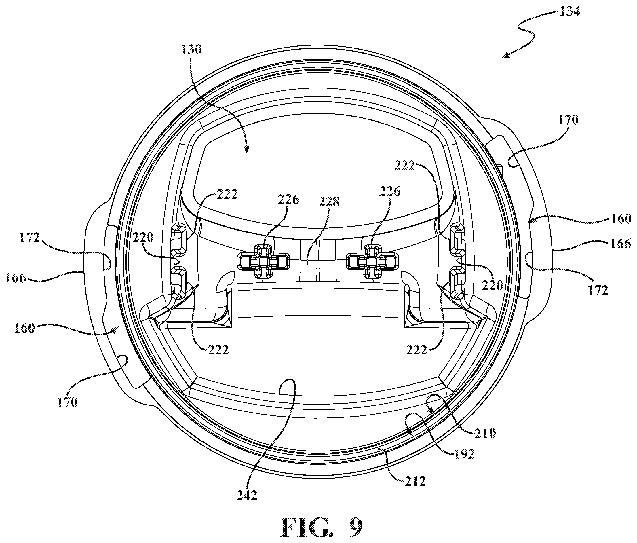Patent US12350418 Figure 8 – Manifold for a medical waste collection system