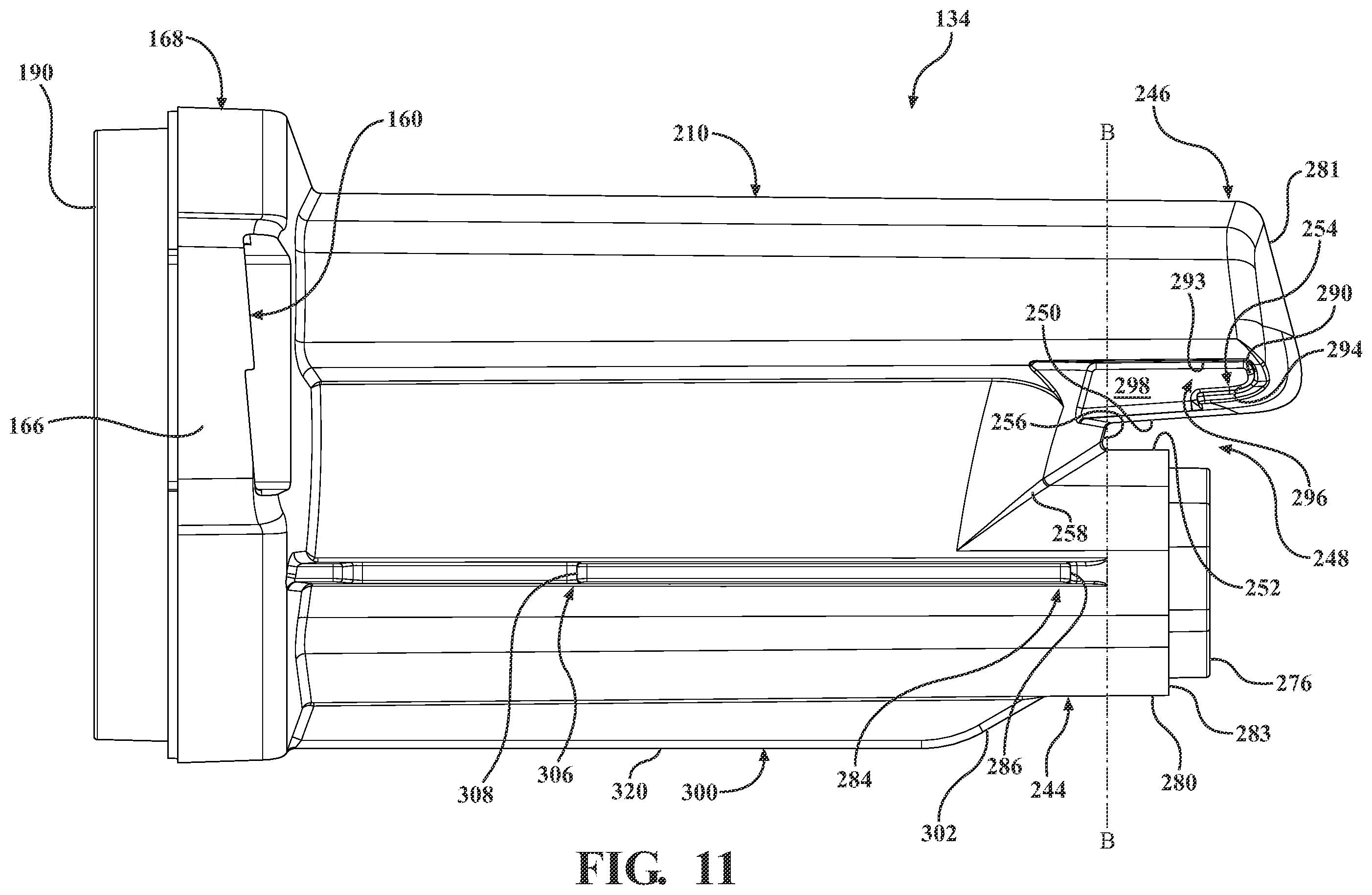 Patent US12350418 Figure 10 – Manifold for a medical waste collection system