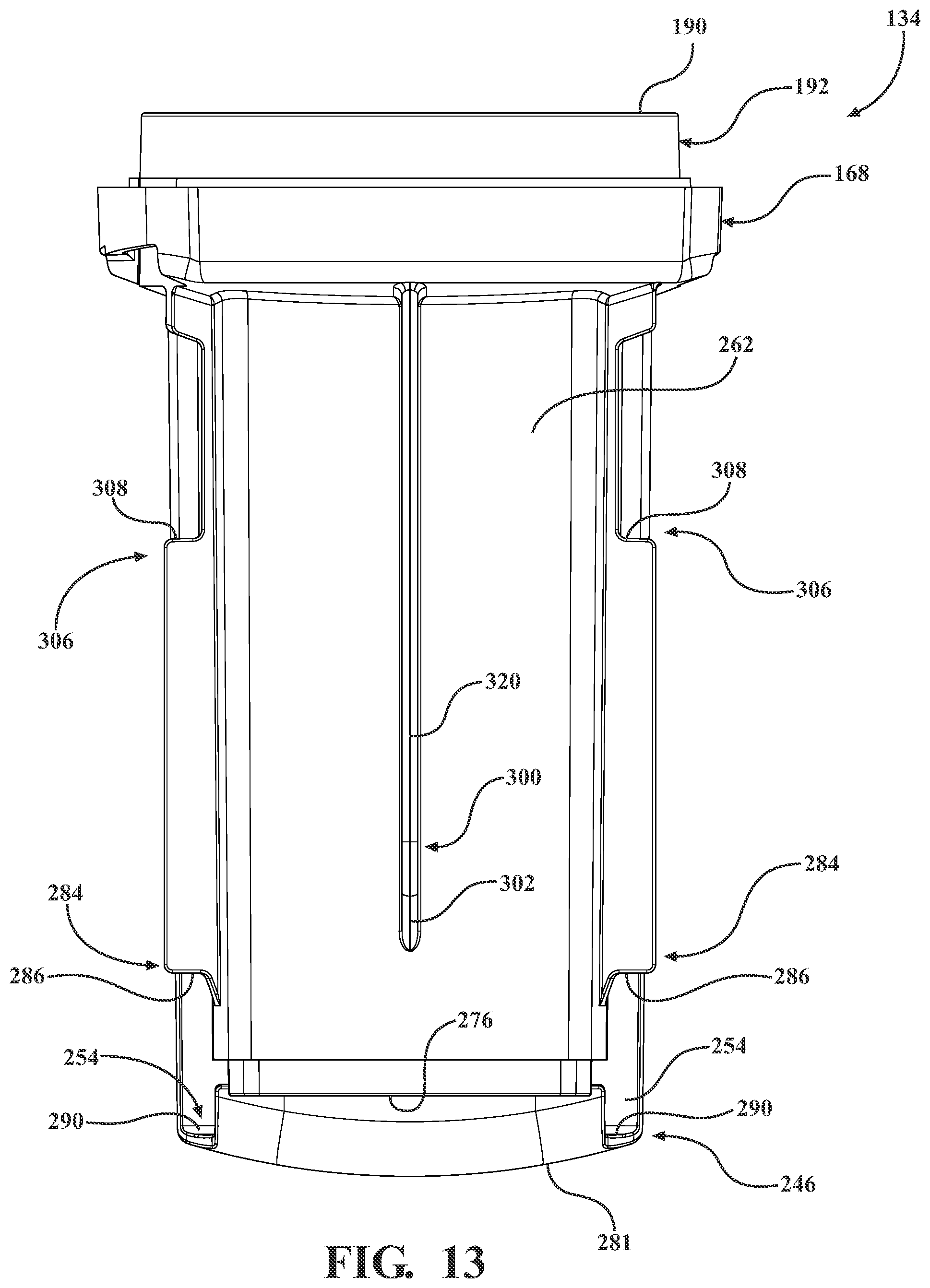 Patent US12350418 Figure 12 – Manifold for a medical waste collection system