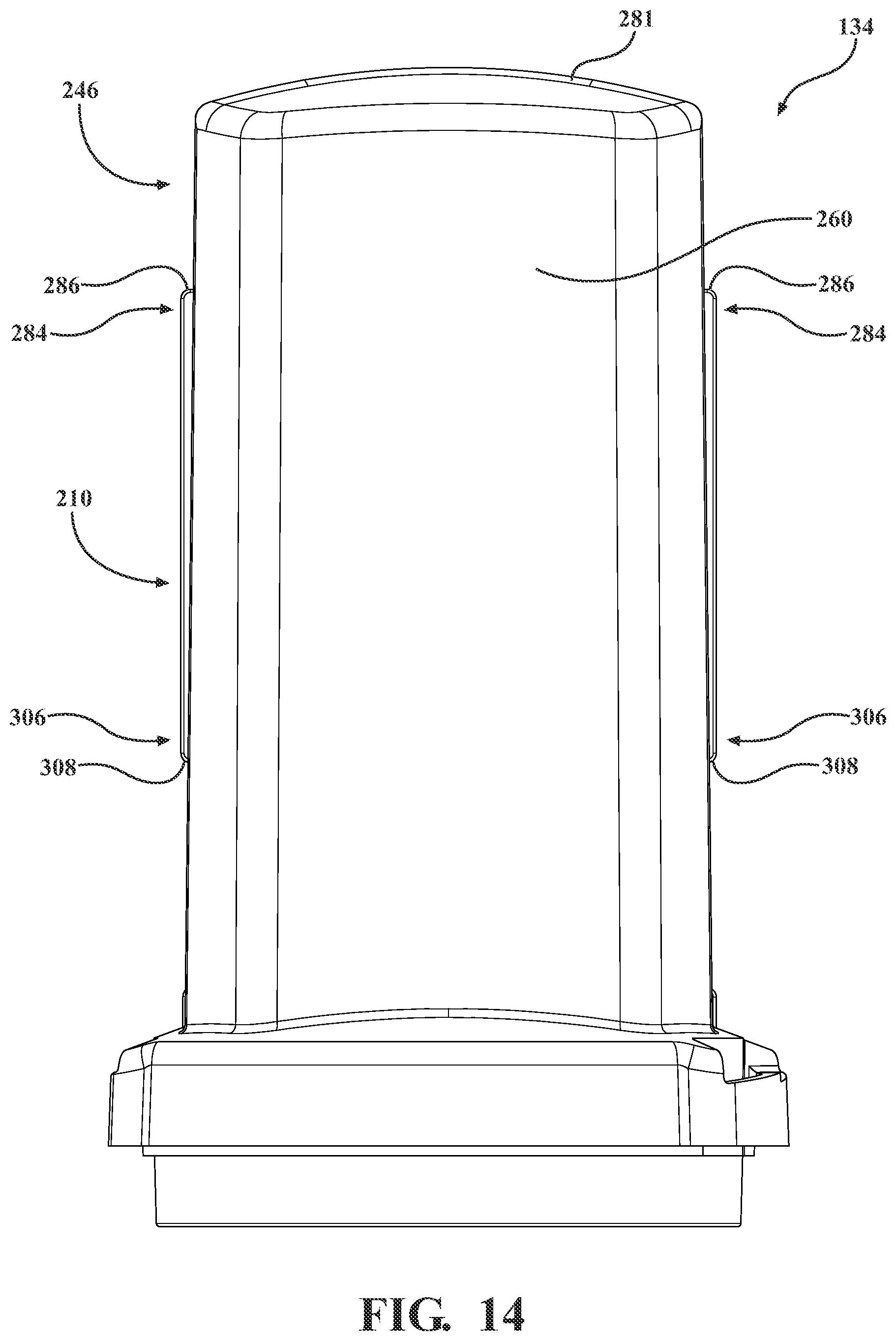 Patent US12350418 Figure 13 – Manifold for a medical waste collection system
