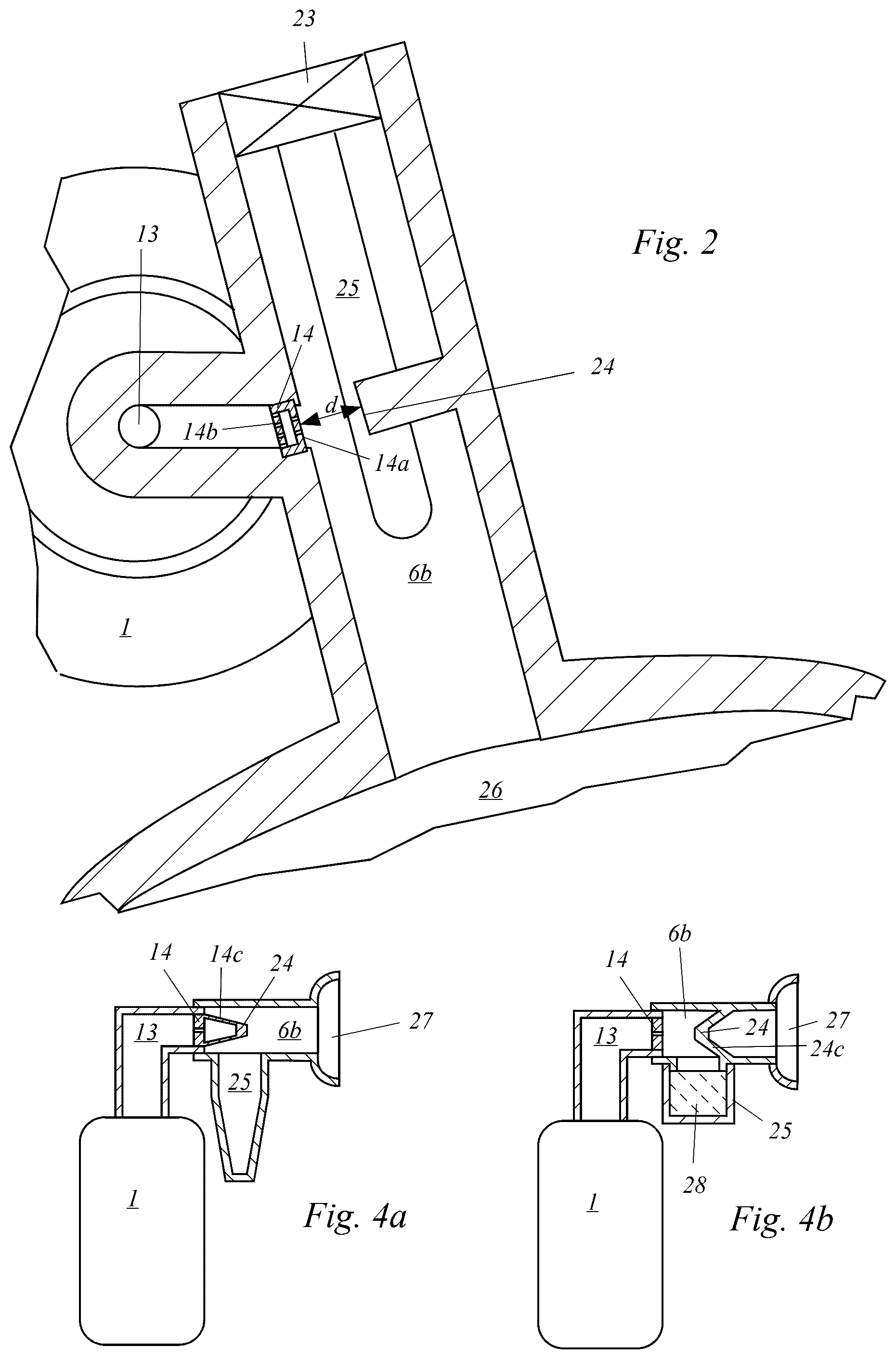 Patent US12350419 Figure 3 – Portable device for administering a physiologically active liquid