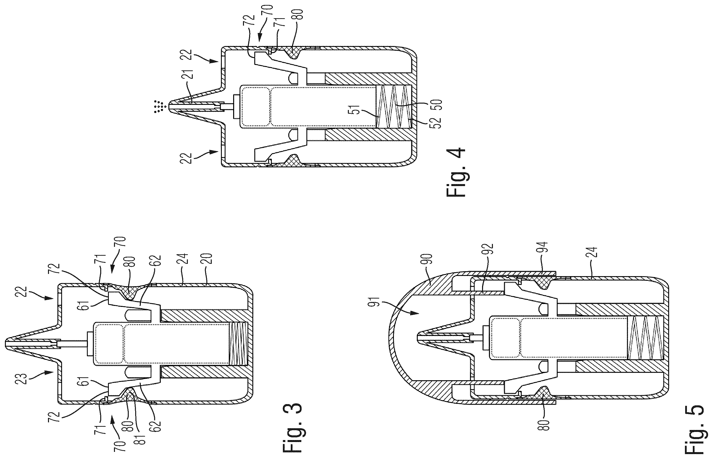 Patent US12350420 Figure 2 – Fluid dispensing device