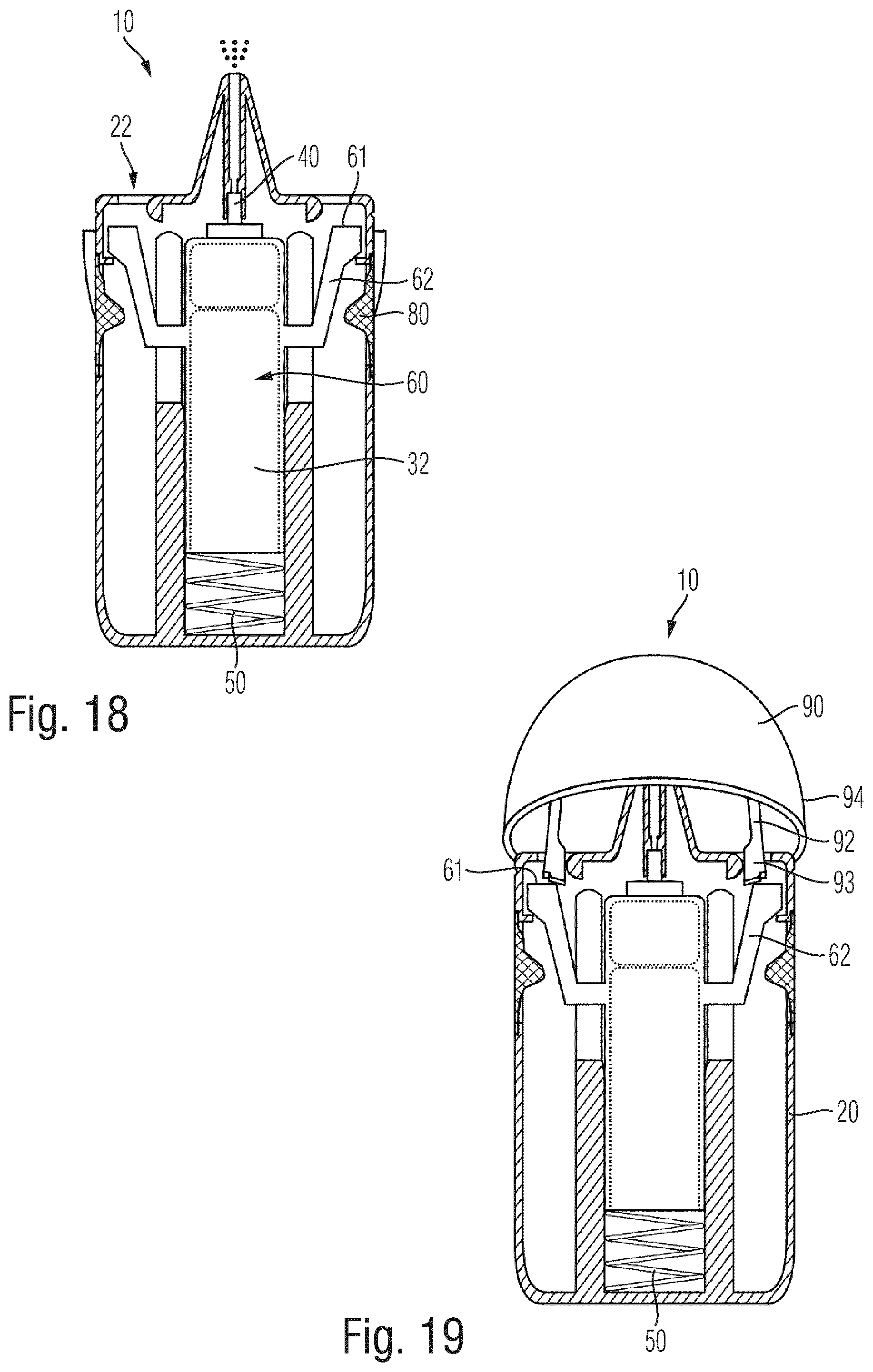 Patent US12350420 Figure 9 – Fluid dispensing device