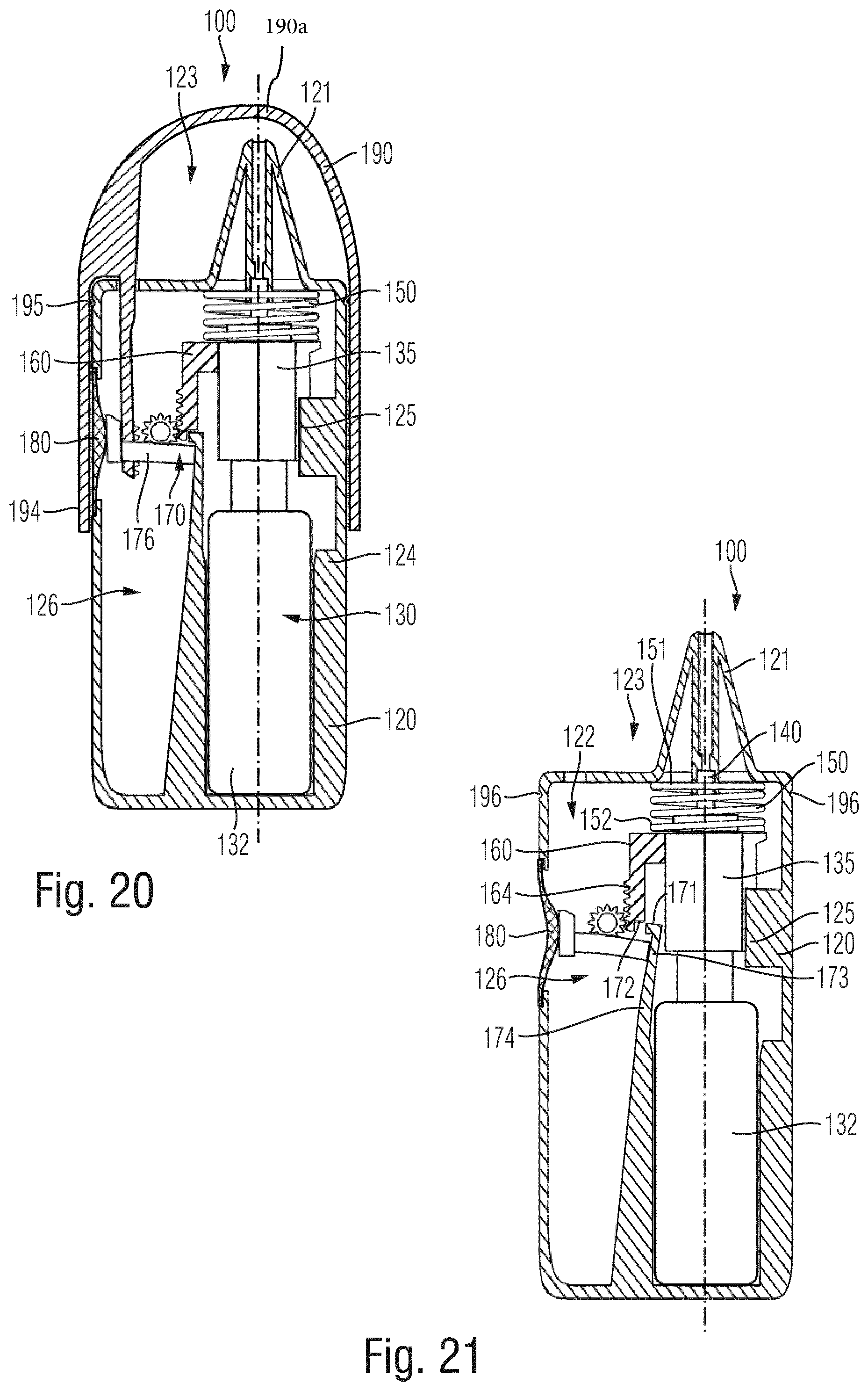 Patent US12350420 Figure 10 – Fluid dispensing device