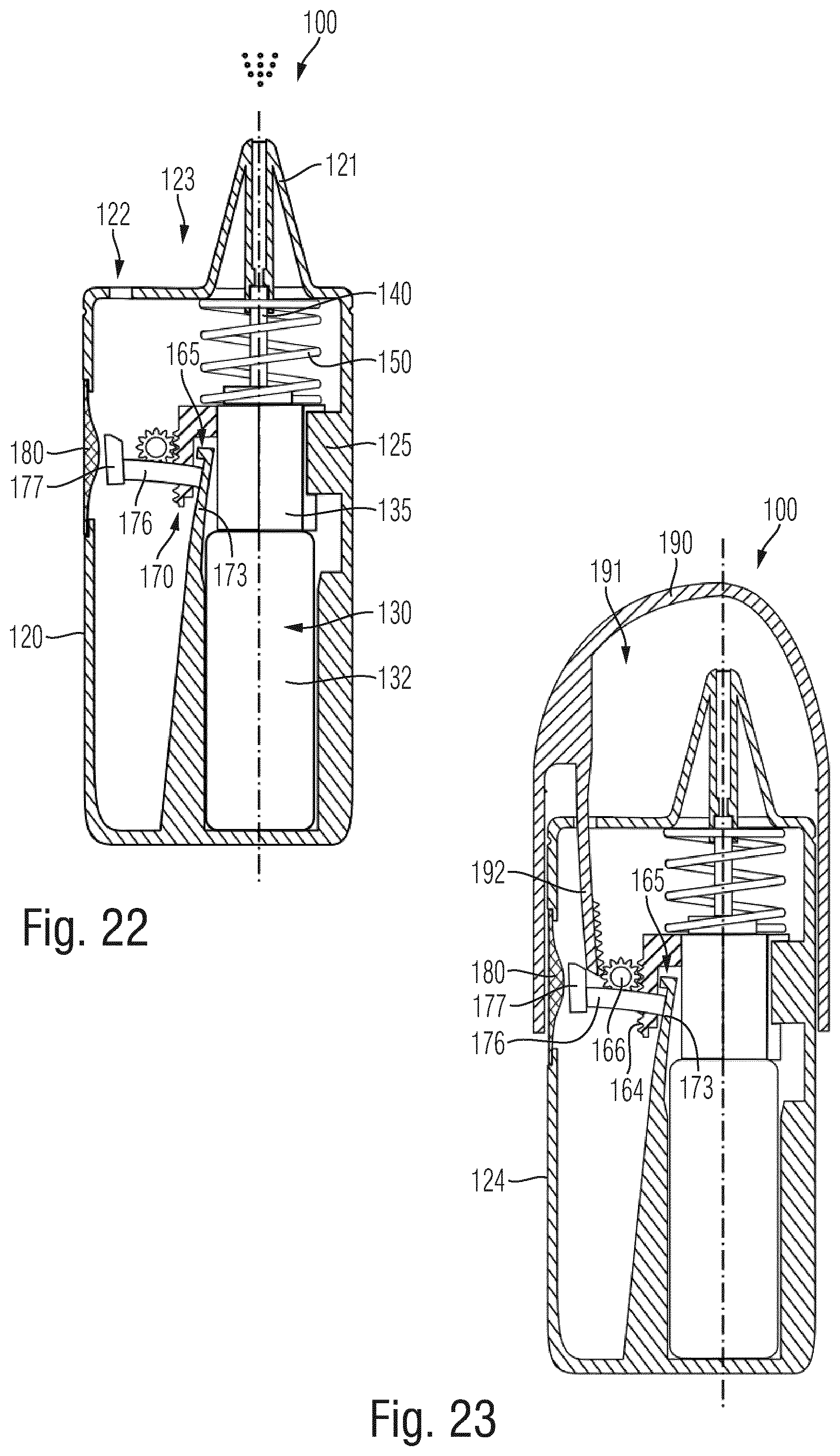 Patent US12350420 Figure 11 – Fluid dispensing device