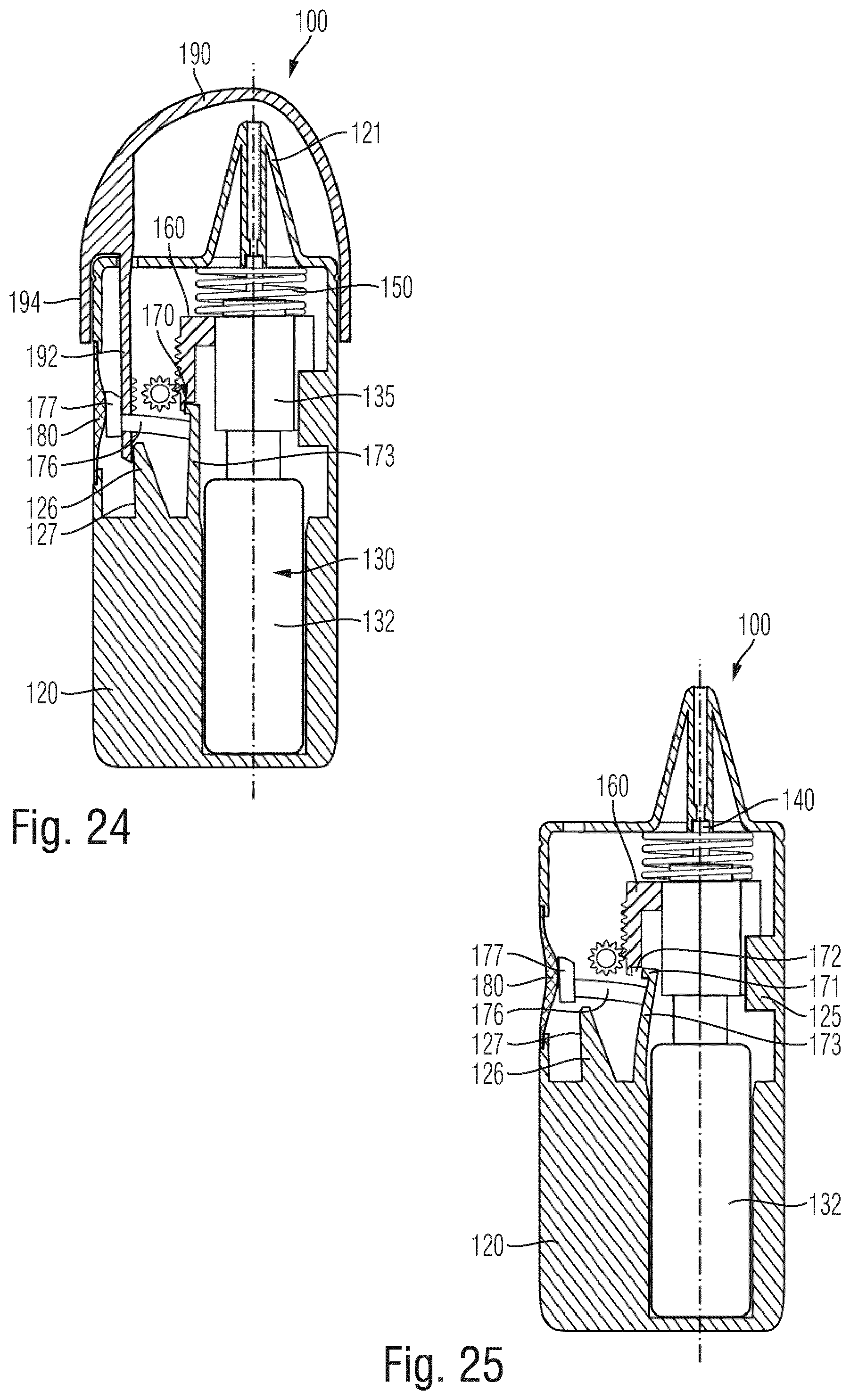Patent US12350420 Figure 12 – Fluid dispensing device