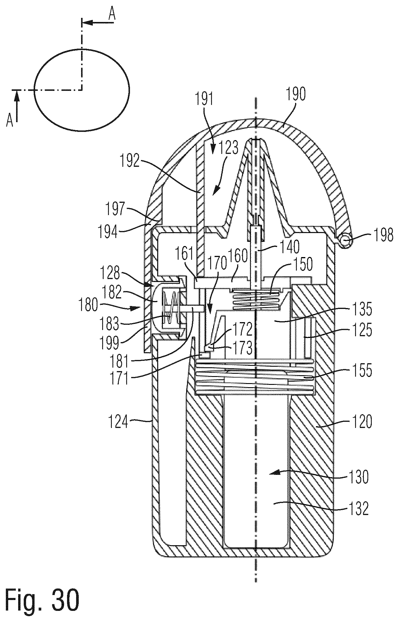 Patent US12350420 Figure 15 – Fluid dispensing device