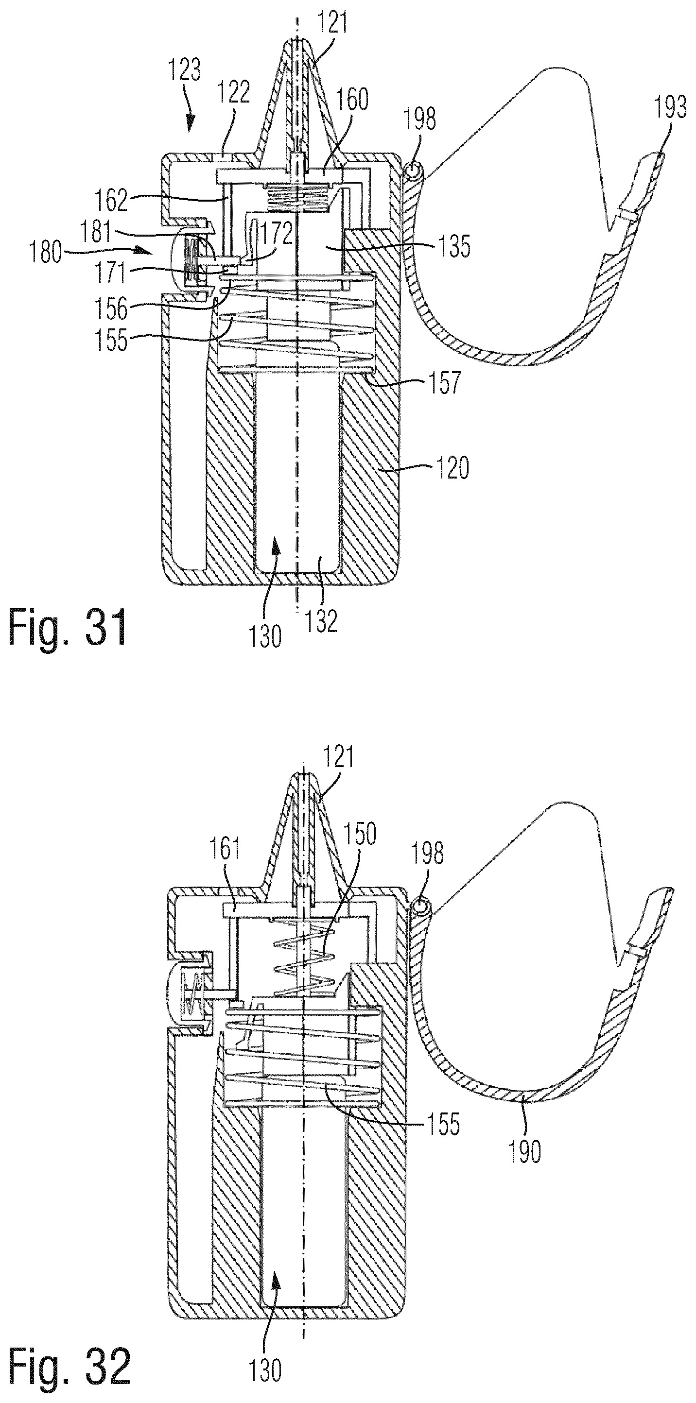 Patent US12350420 Figure 16 – Fluid dispensing device