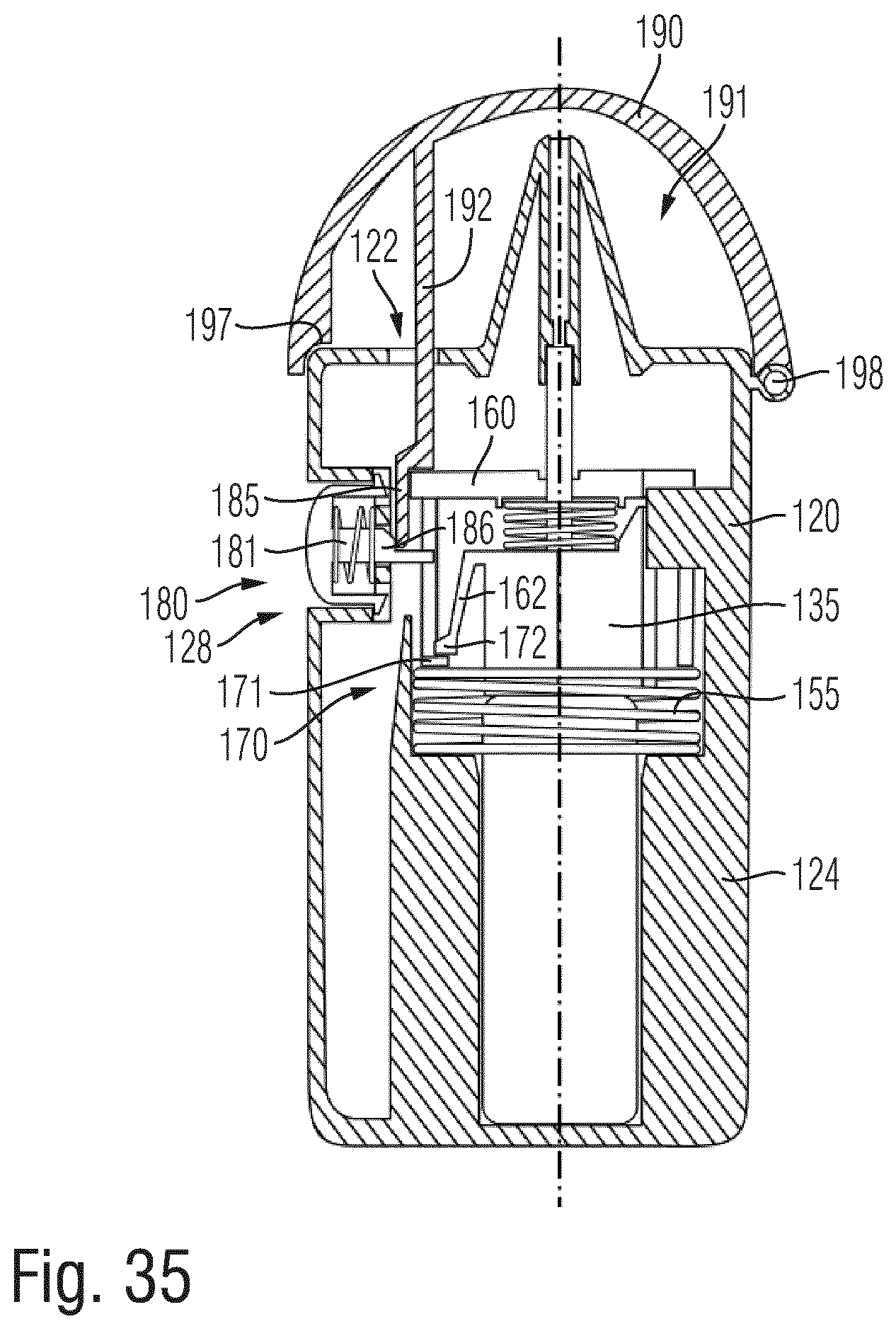 Patent US12350420 Figure 18 – Fluid dispensing device