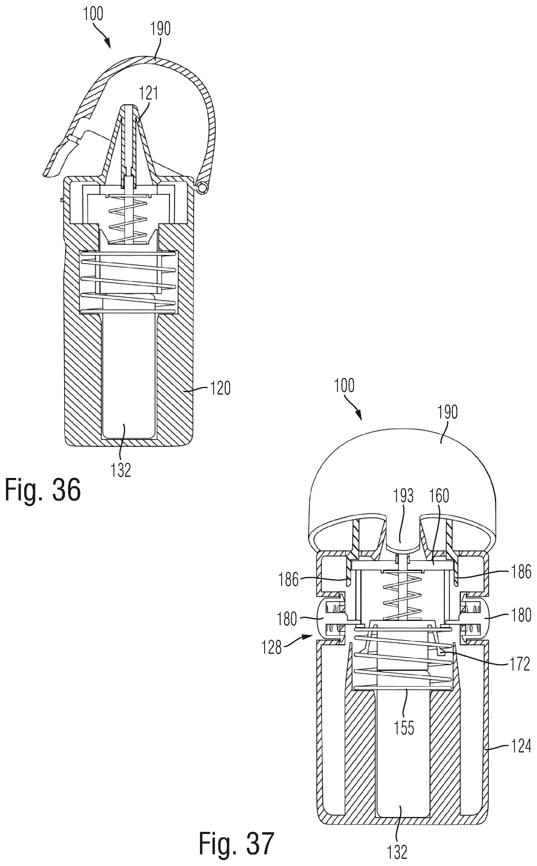 Patent US12350420 Figure 19 – Fluid dispensing device