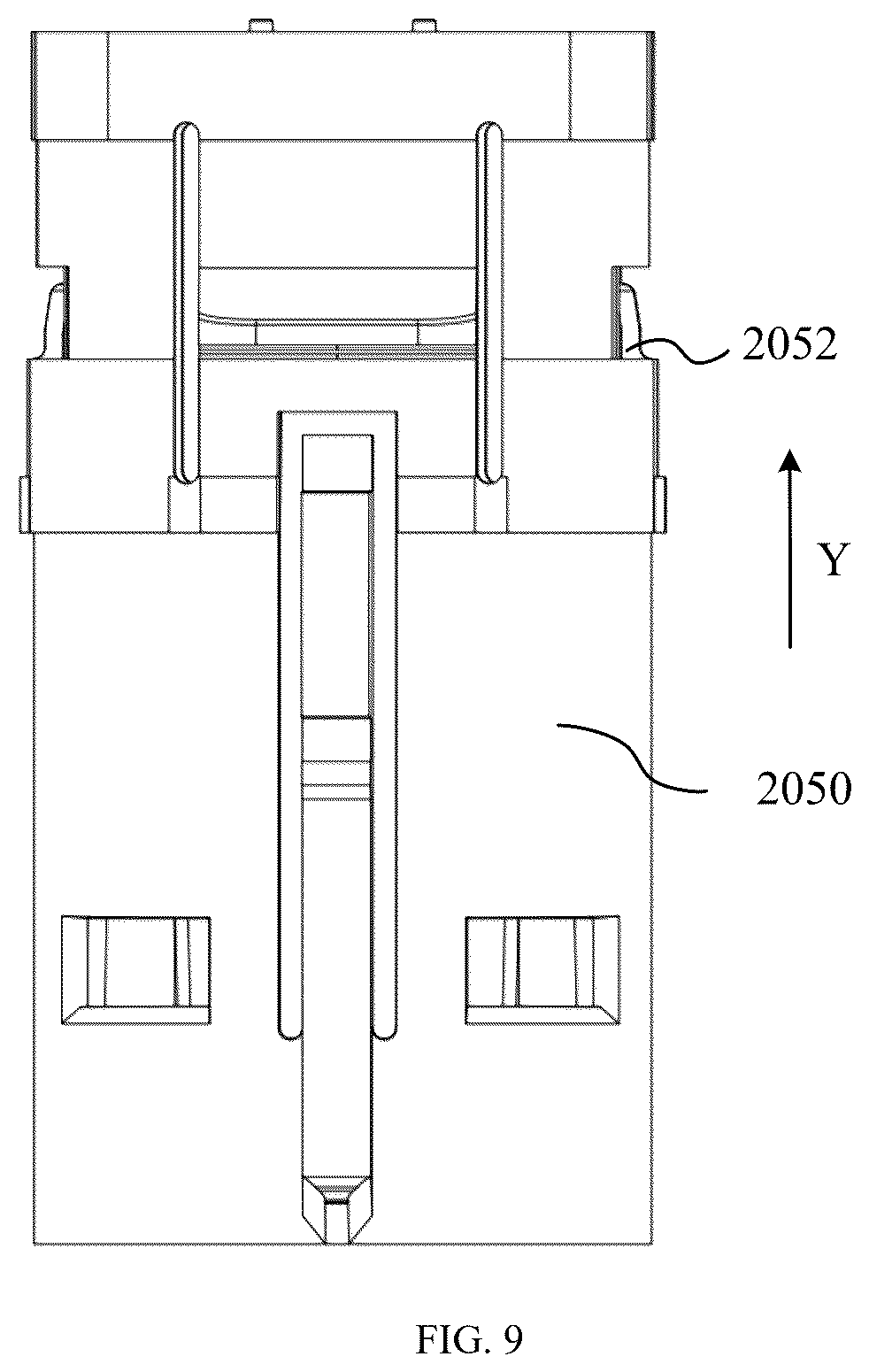 Patent US12350421 Figure 8 – Loading assembly for inhaler and inhaler
