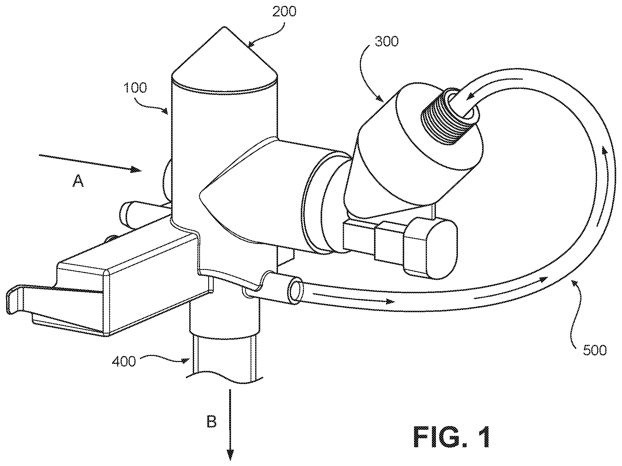 Patent US12350422 Figure 1 – Machine proximate nebulizer