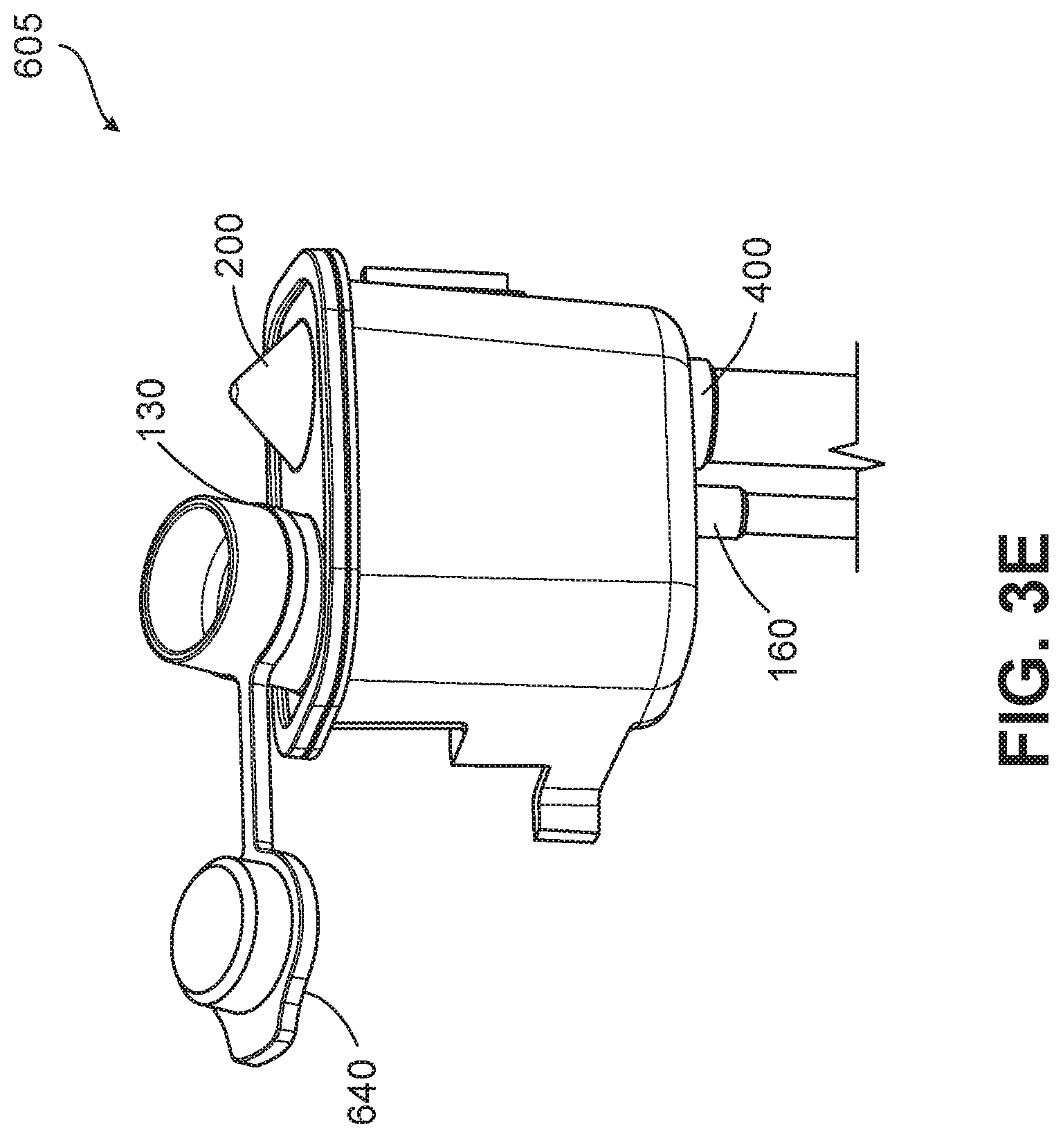 Patent US12350422 Figure 5 – Machine proximate nebulizer