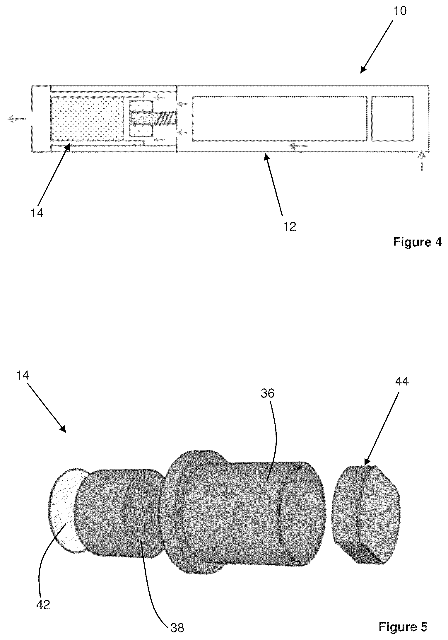 Patent US12350423 Figure 2 – Aerosol-generating system comprising multiple aerosol-forming substrates and a transfer element