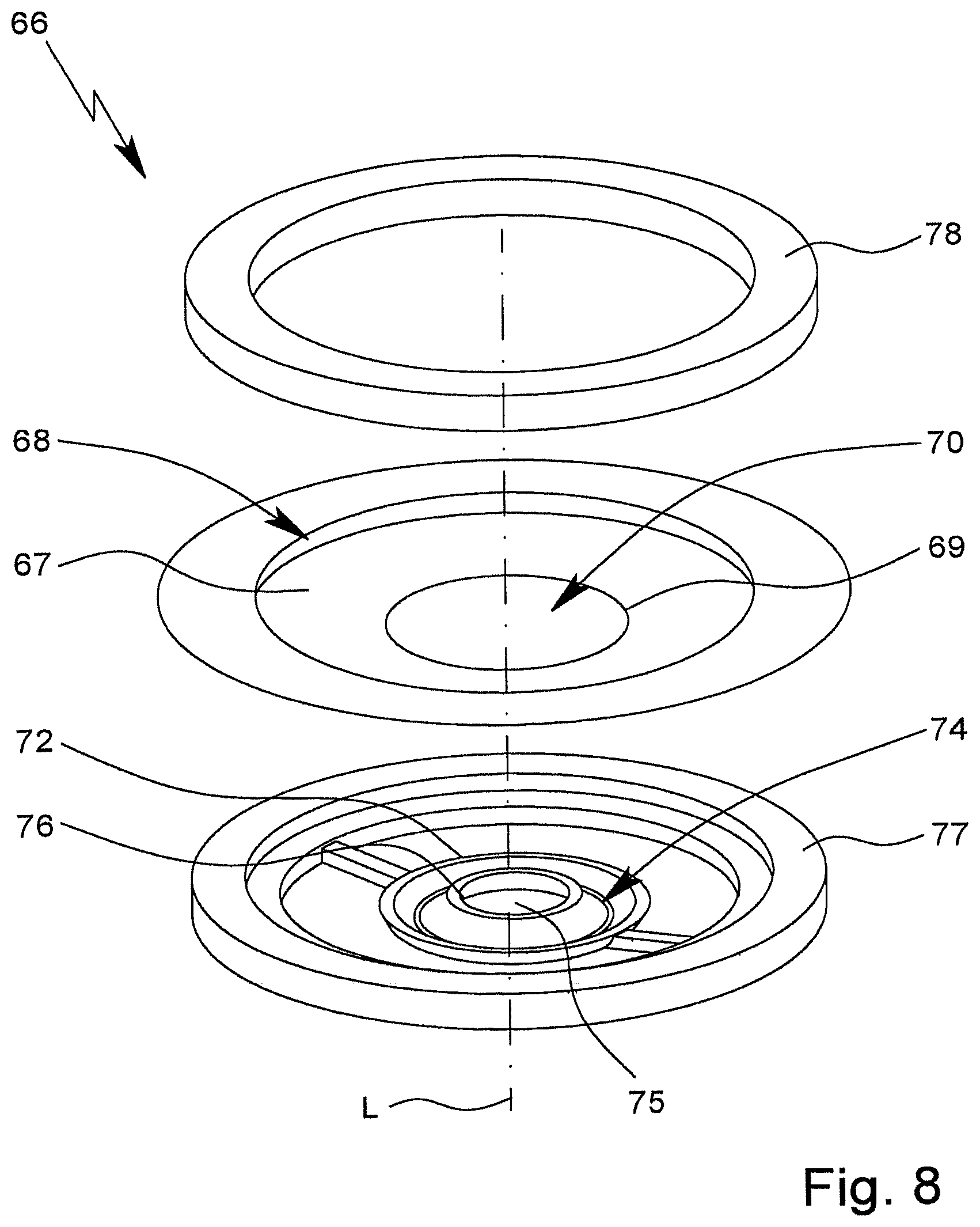 Patent US12350424 Figure 8 – Inhaler