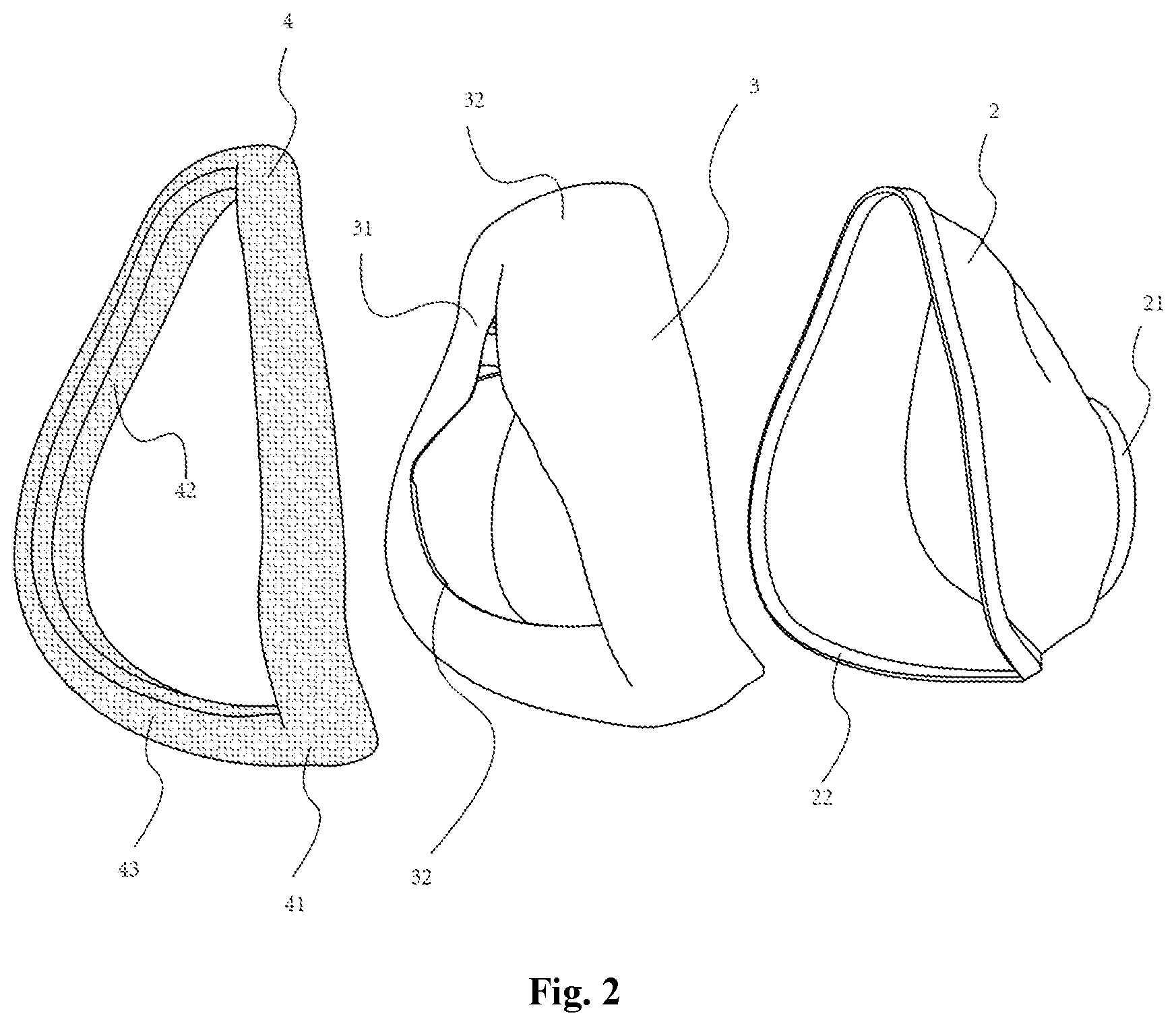Patent US12350430 Figure 2 – Respiratory mask with good sealing and comfort