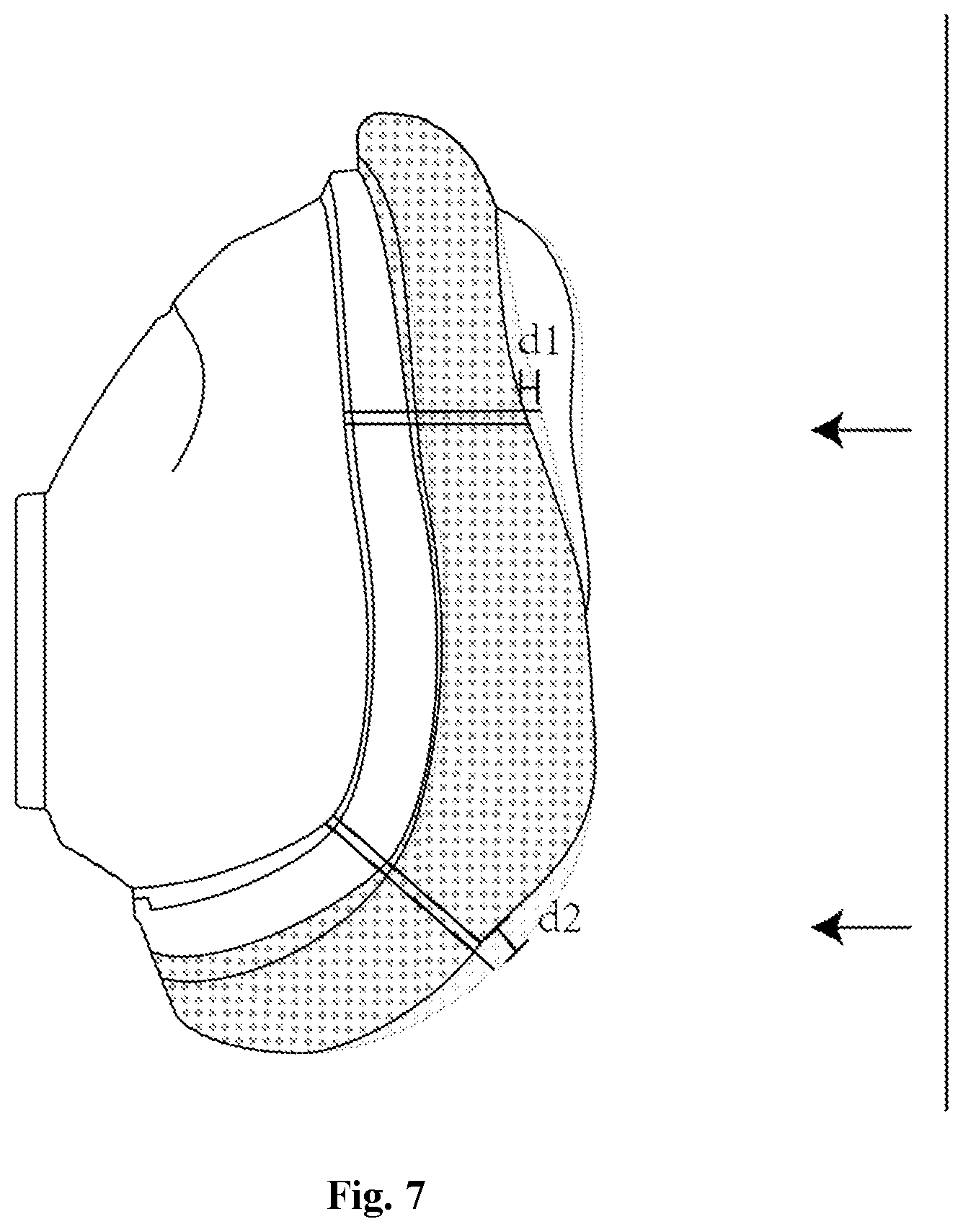 Patent US12350430 Figure 7 – Respiratory mask with good sealing and comfort