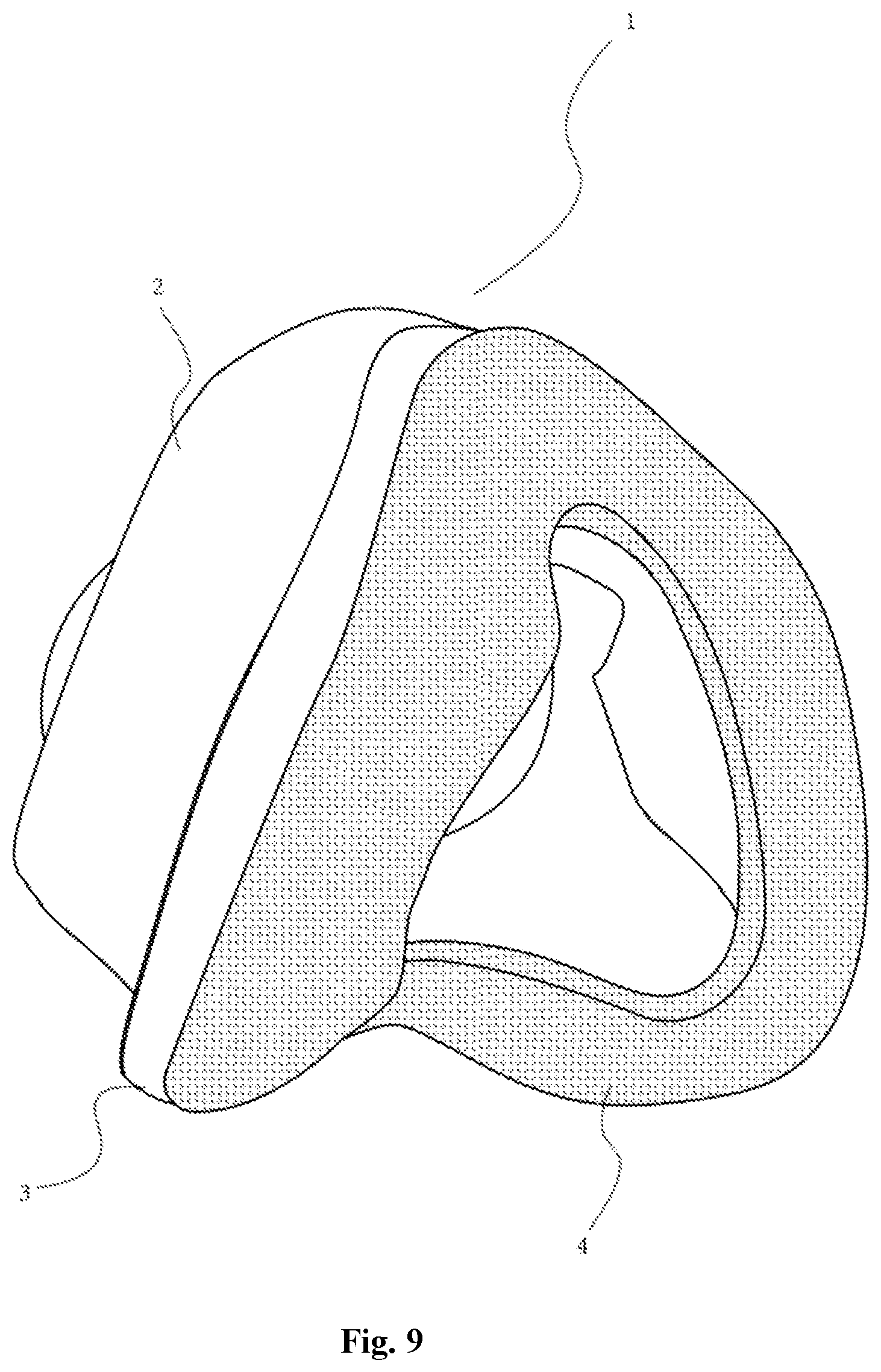 Patent US12350430 Figure 9 – Respiratory mask with good sealing and comfort