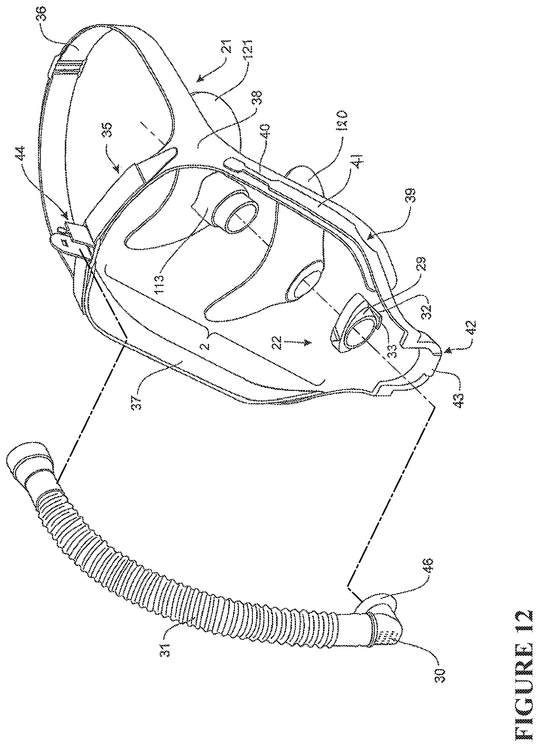 Patent US12350431 Figure 10 – Breathing assistance apparatus